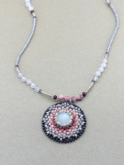 moonstone pendant by SirlinHallJewelry.com