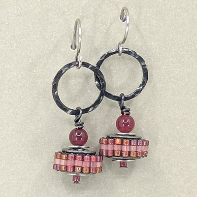 Sorbet : : carnelian earrings