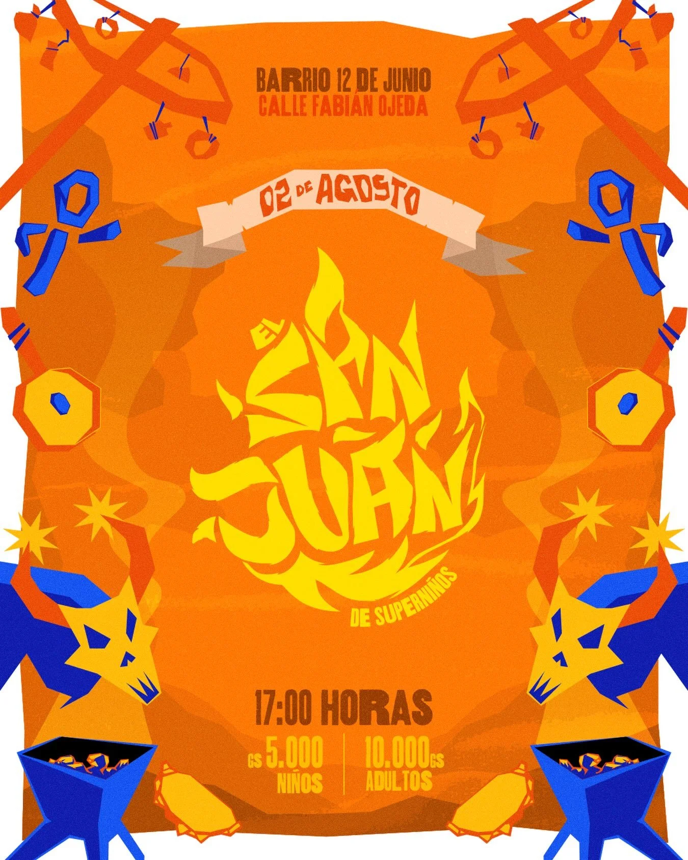 🔥🇵🇾 &iexcl;EL SAN JUAN DE SUPERNI&Ntilde;OS YA ES OFICIAL! 🇵🇾🔥

Despu&eacute;s de semanas de so&ntilde;ar, crear y preparar cada detalle&hellip; lleg&oacute; el momento que est&aacute;bamos esperando: &iexcl;nuestro San Juan ya es una realidad!