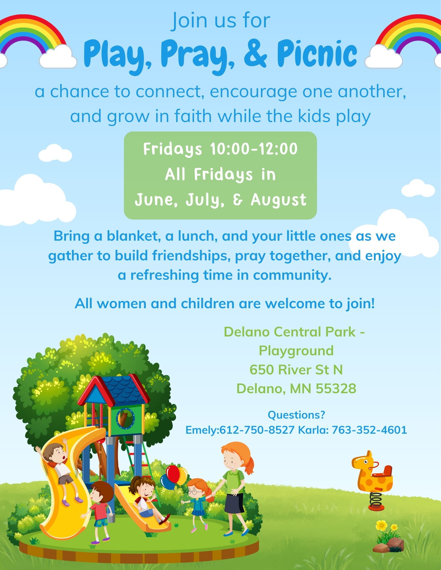 Play, Pray, and Picnic