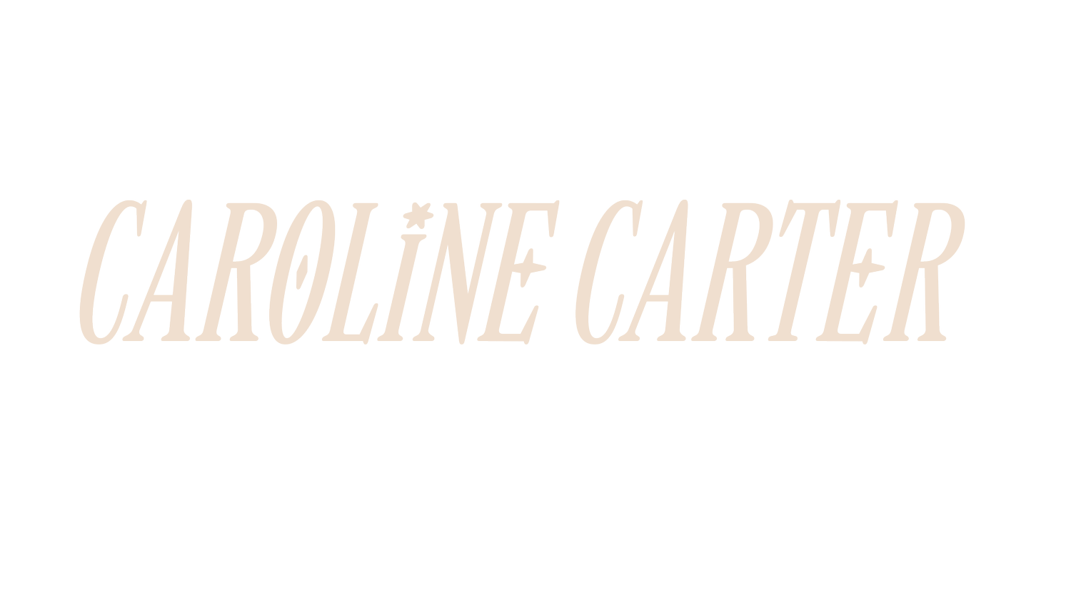 Caroline Carter