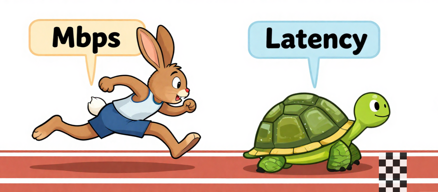 Latency vs. Mbps: The Internet Speed Secret Most Providers Don't Talk About