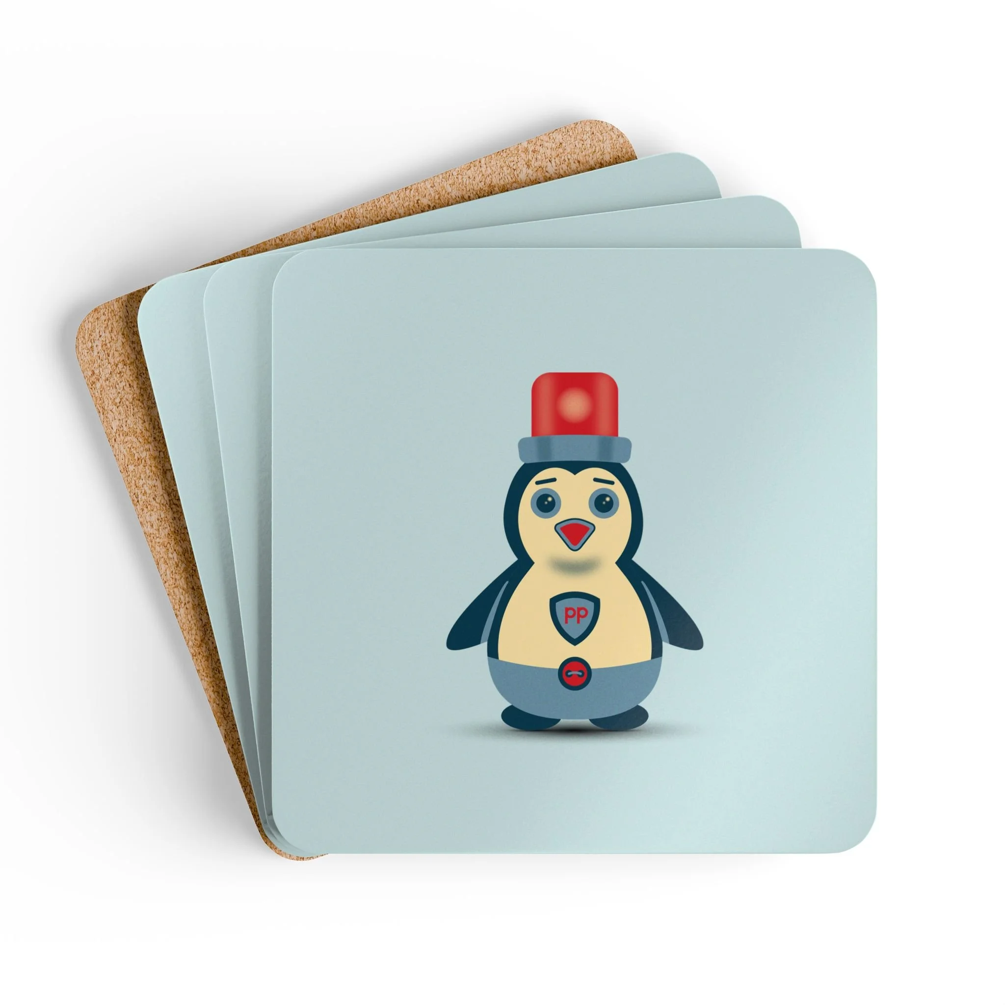 Penguin Coaster x4