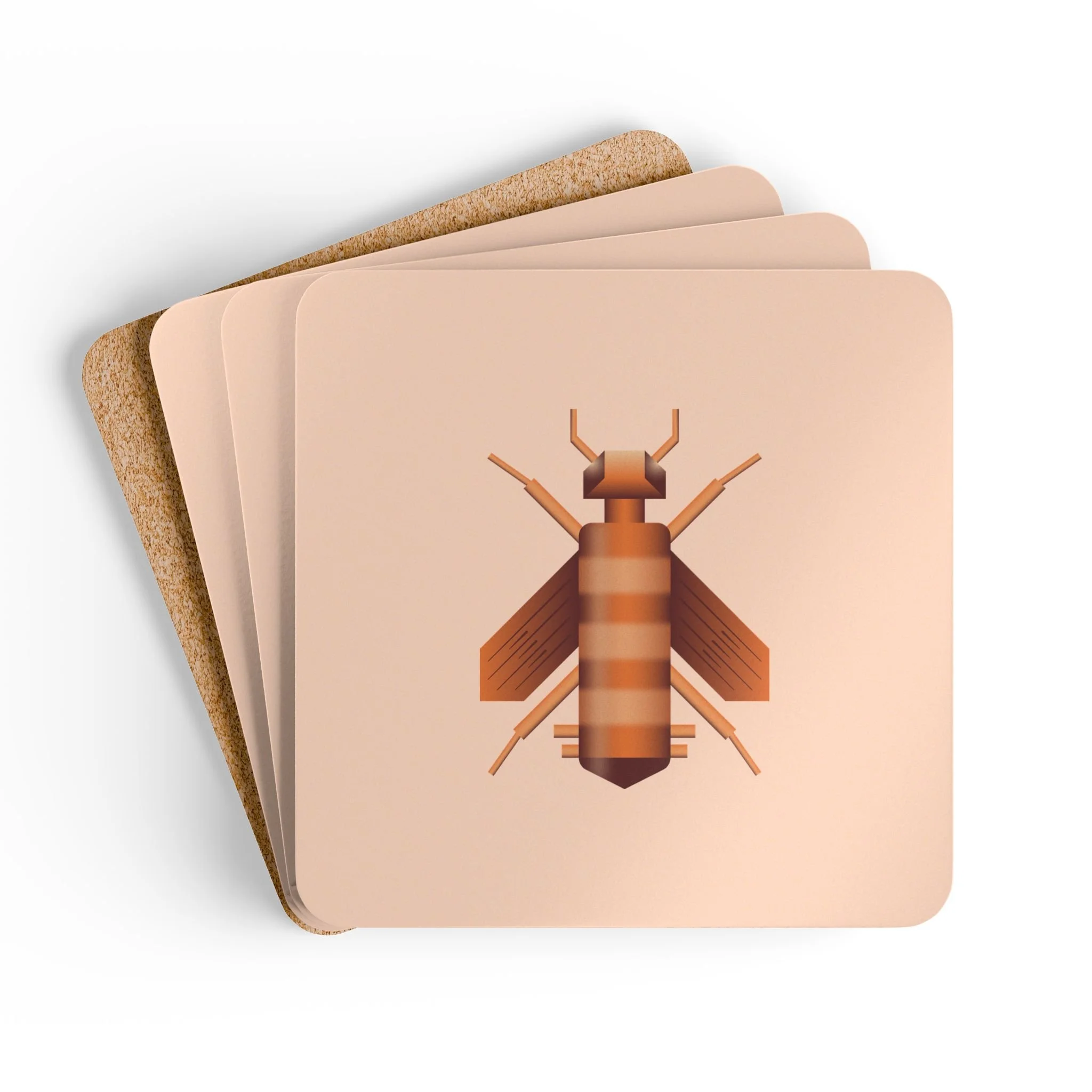 Bee Coaster x4