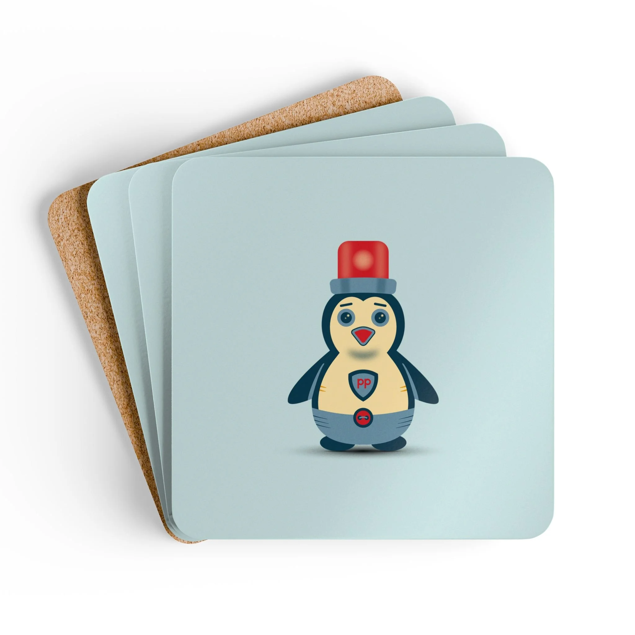Penguin Coaster x4