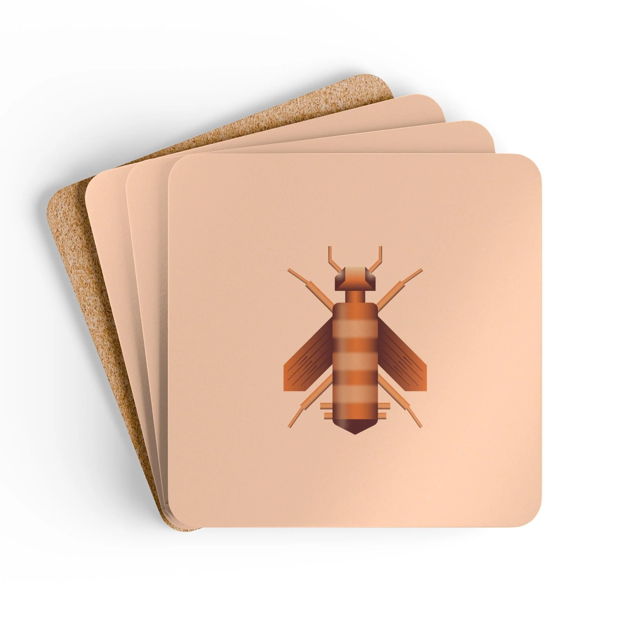 Bee Coaster x4