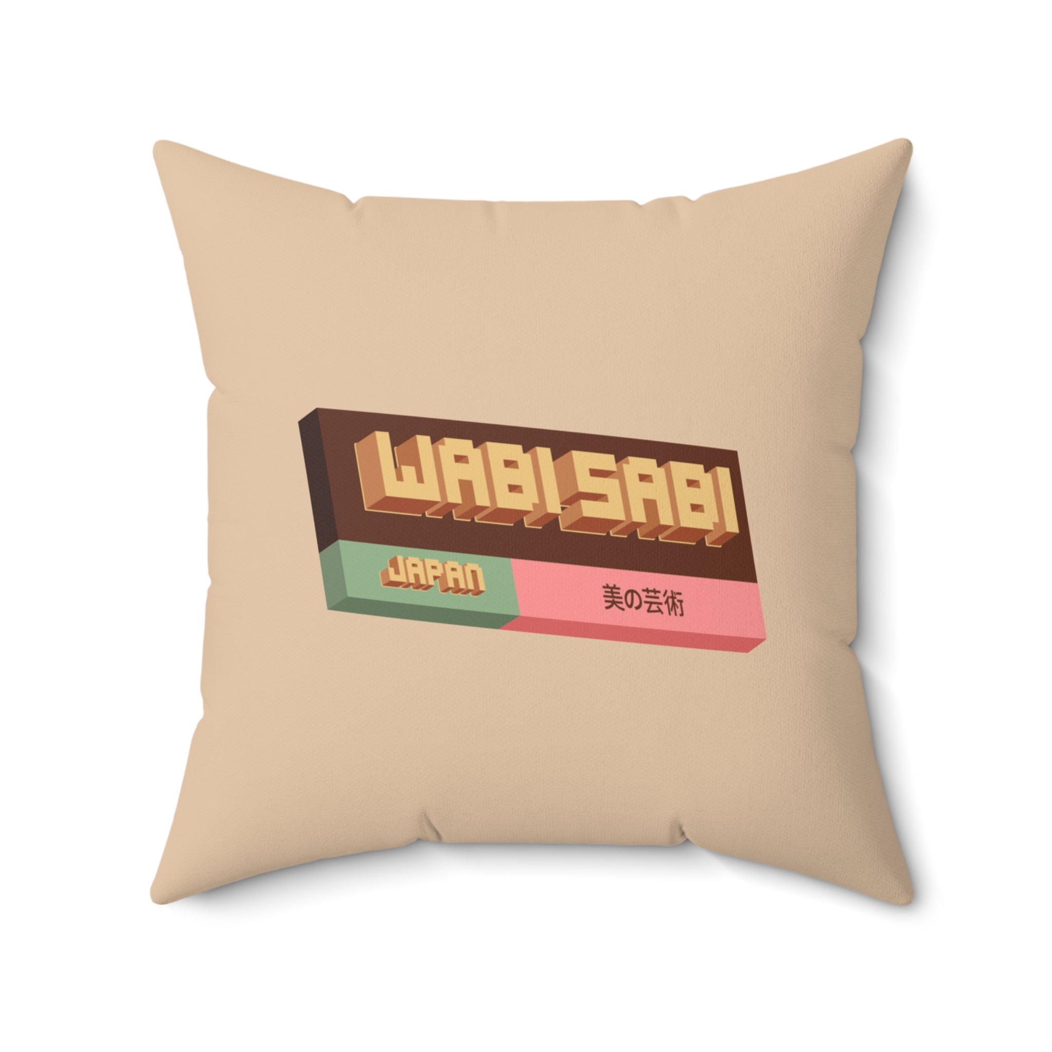 Wabi Sabi 3D Pillow