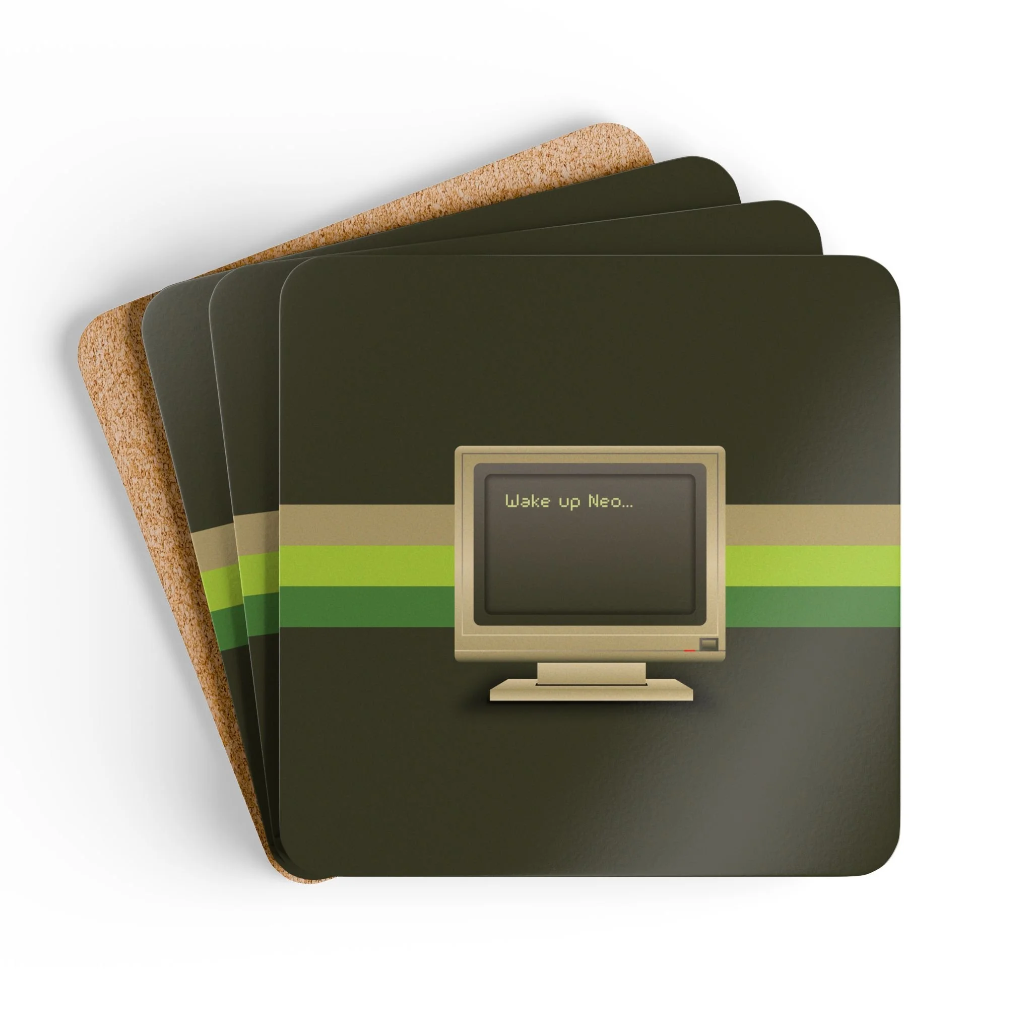 Monitor Retro Coaster x4