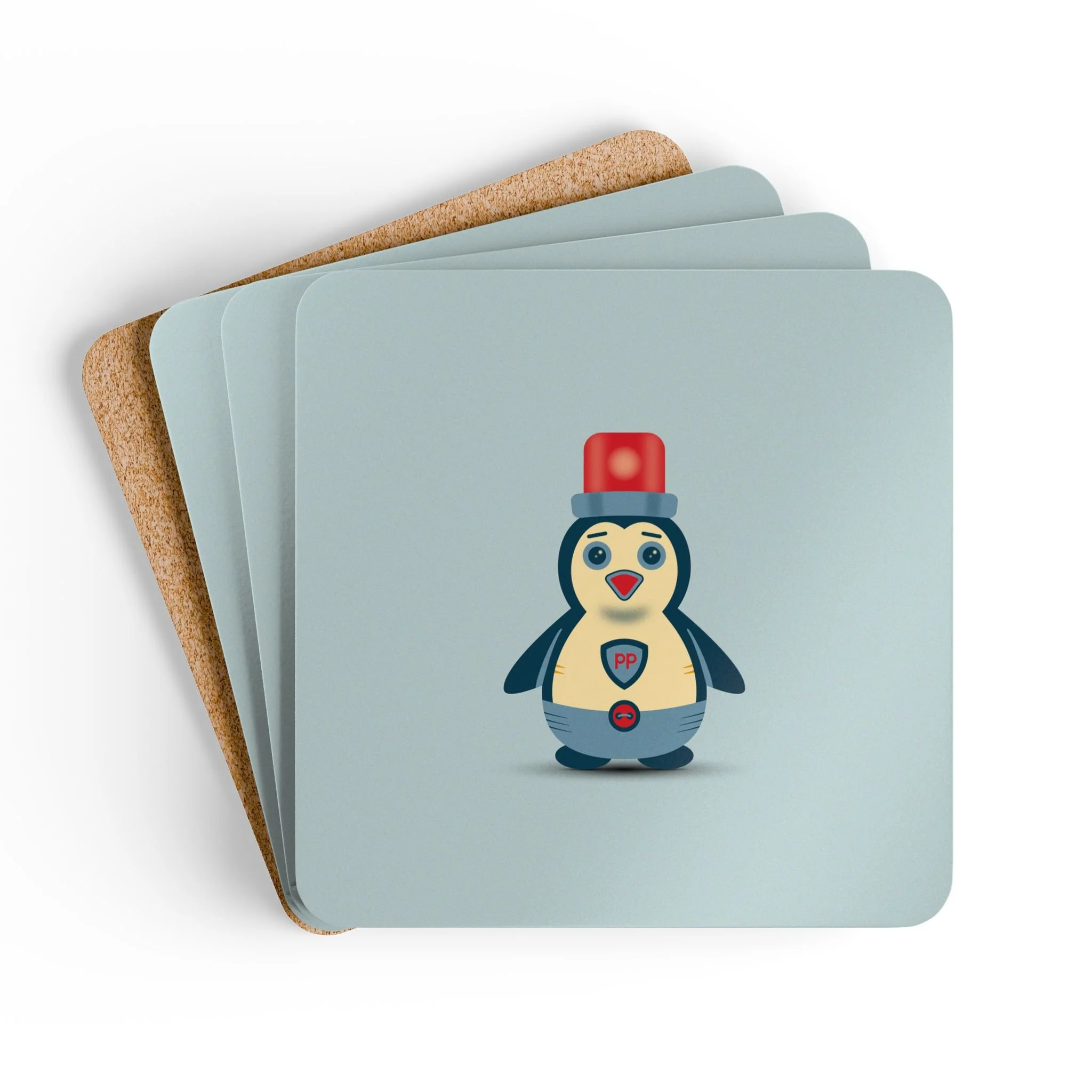 Penguin Coaster x4