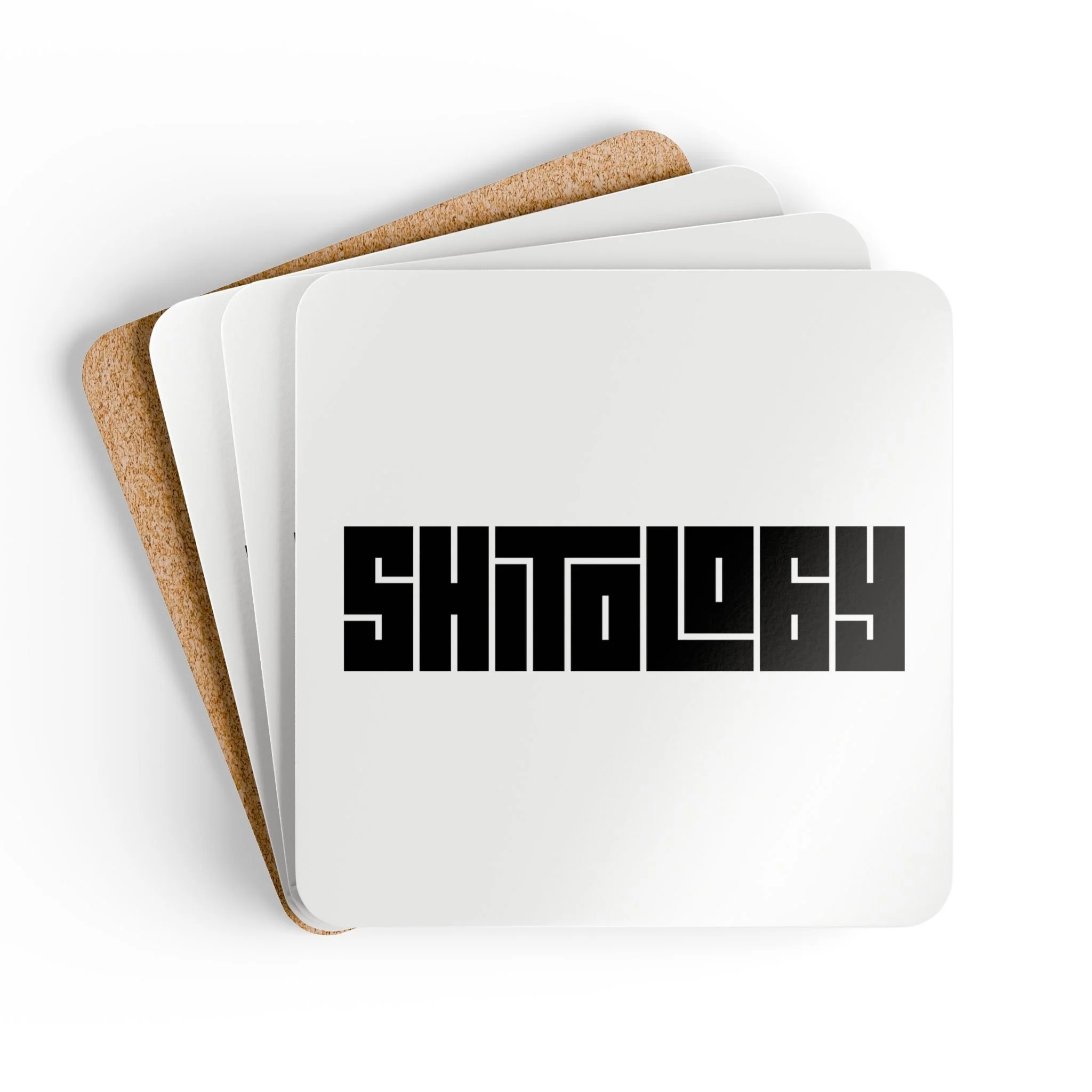 Shitology Coaster x4