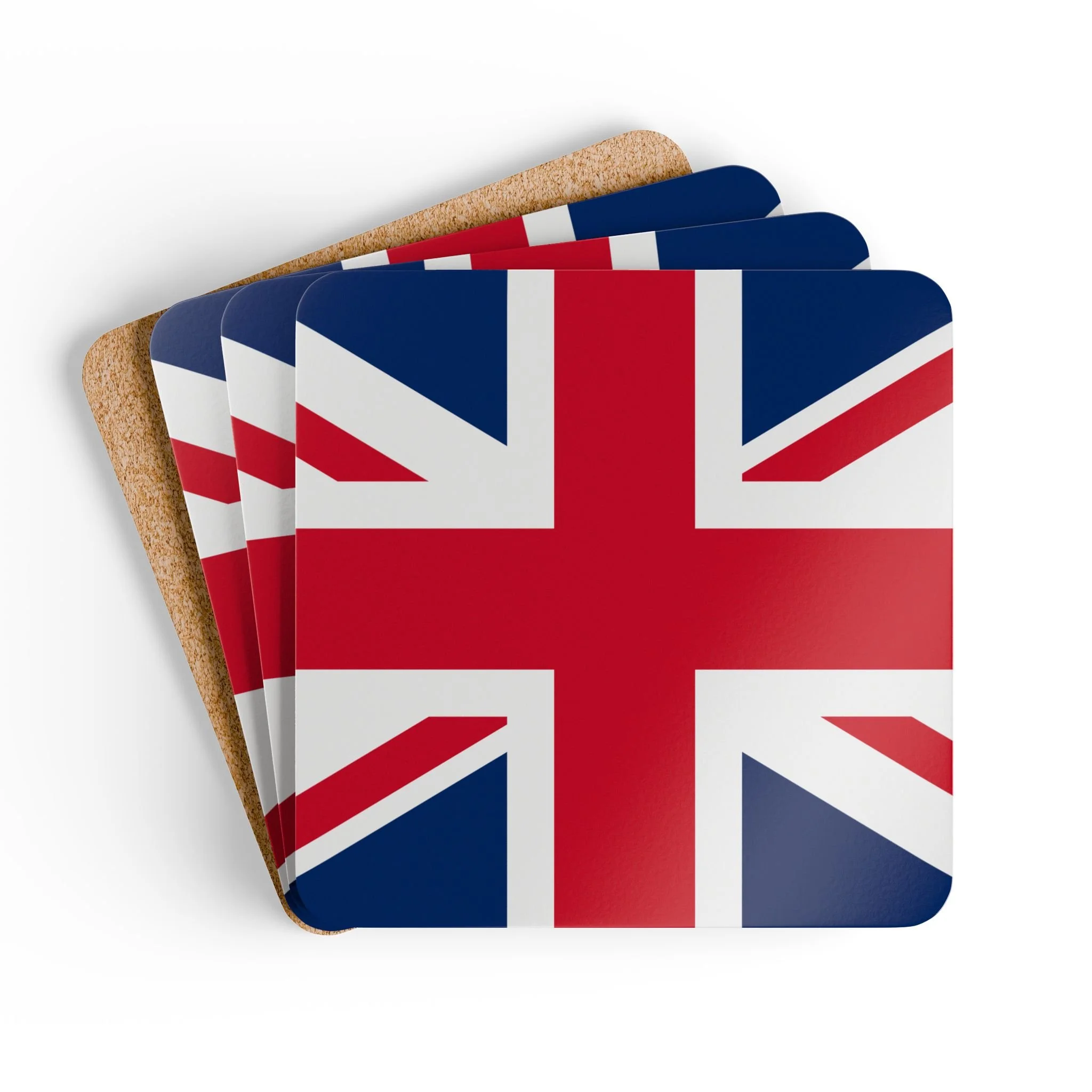 Flag UK Coaster x4