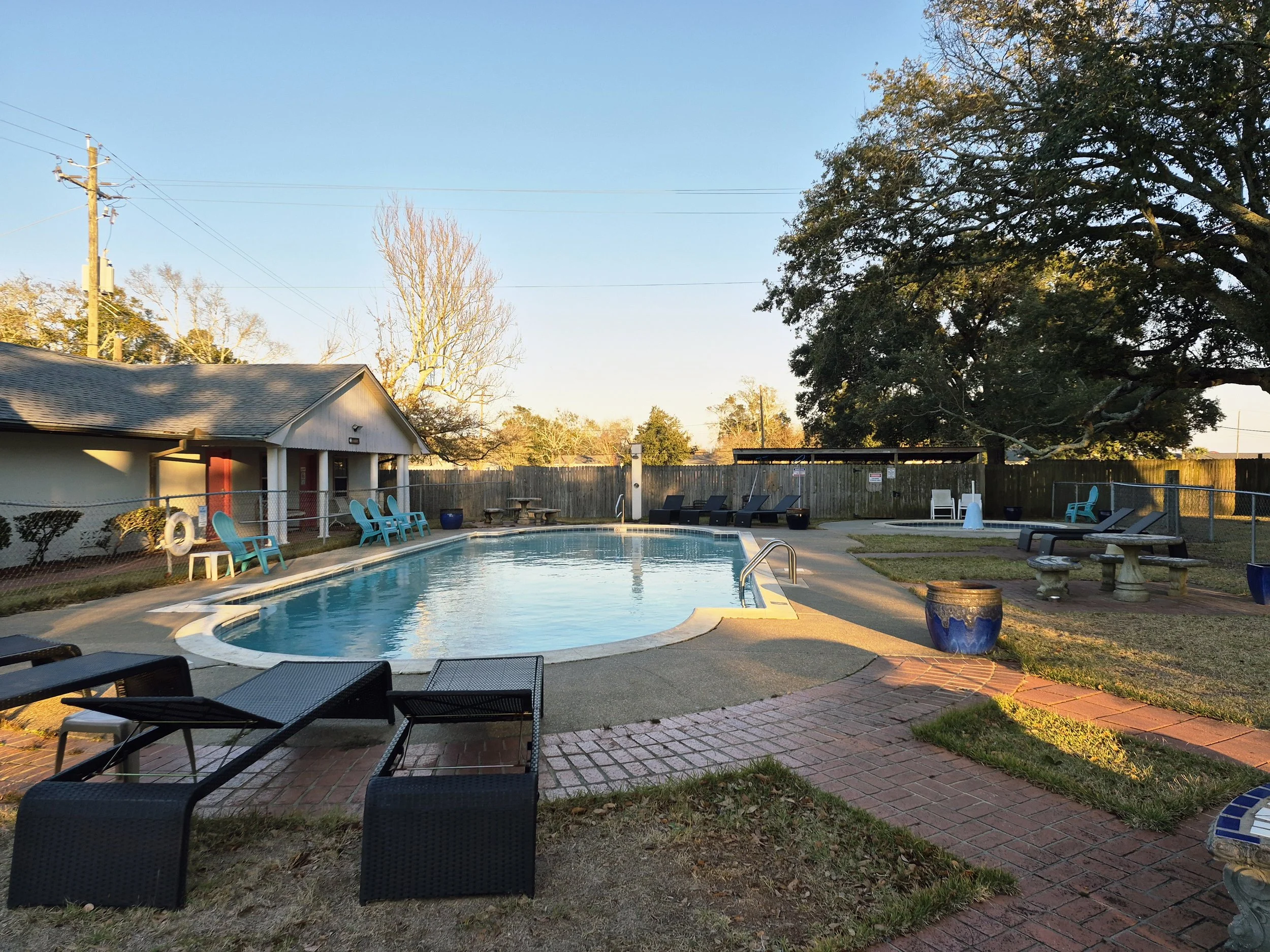 Pool at Biloxi Beachside RV Park