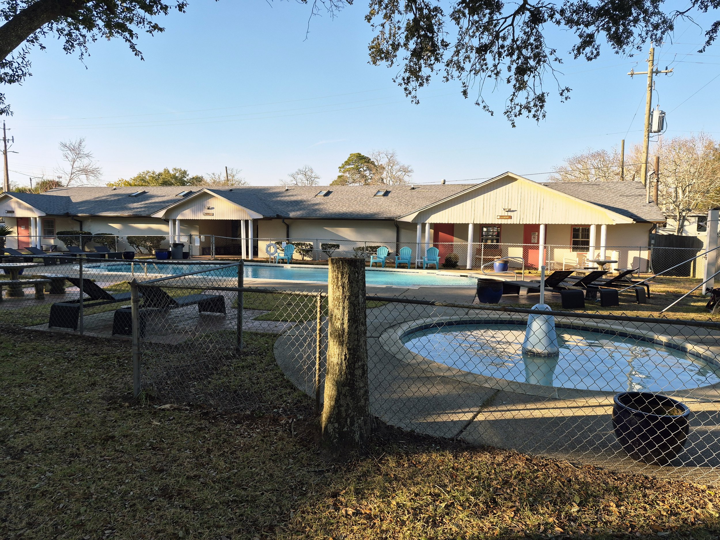 Pool at Biloxi Beachside RV Park