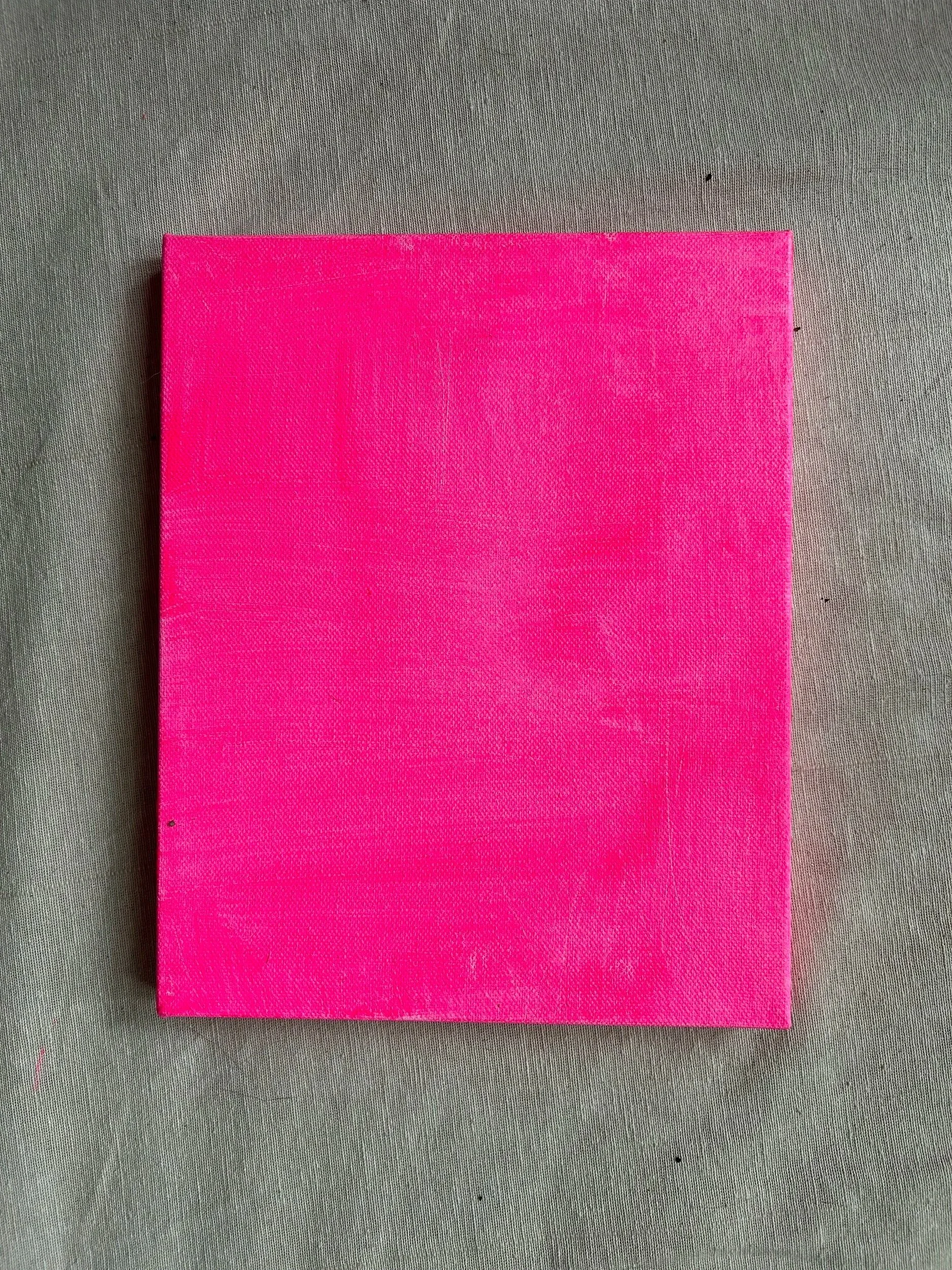 I started with a pink wash for the background to bring out the warmth of the painting. 