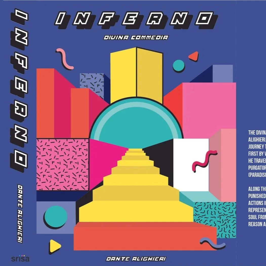 Dante's Inferno Dust Cover Design