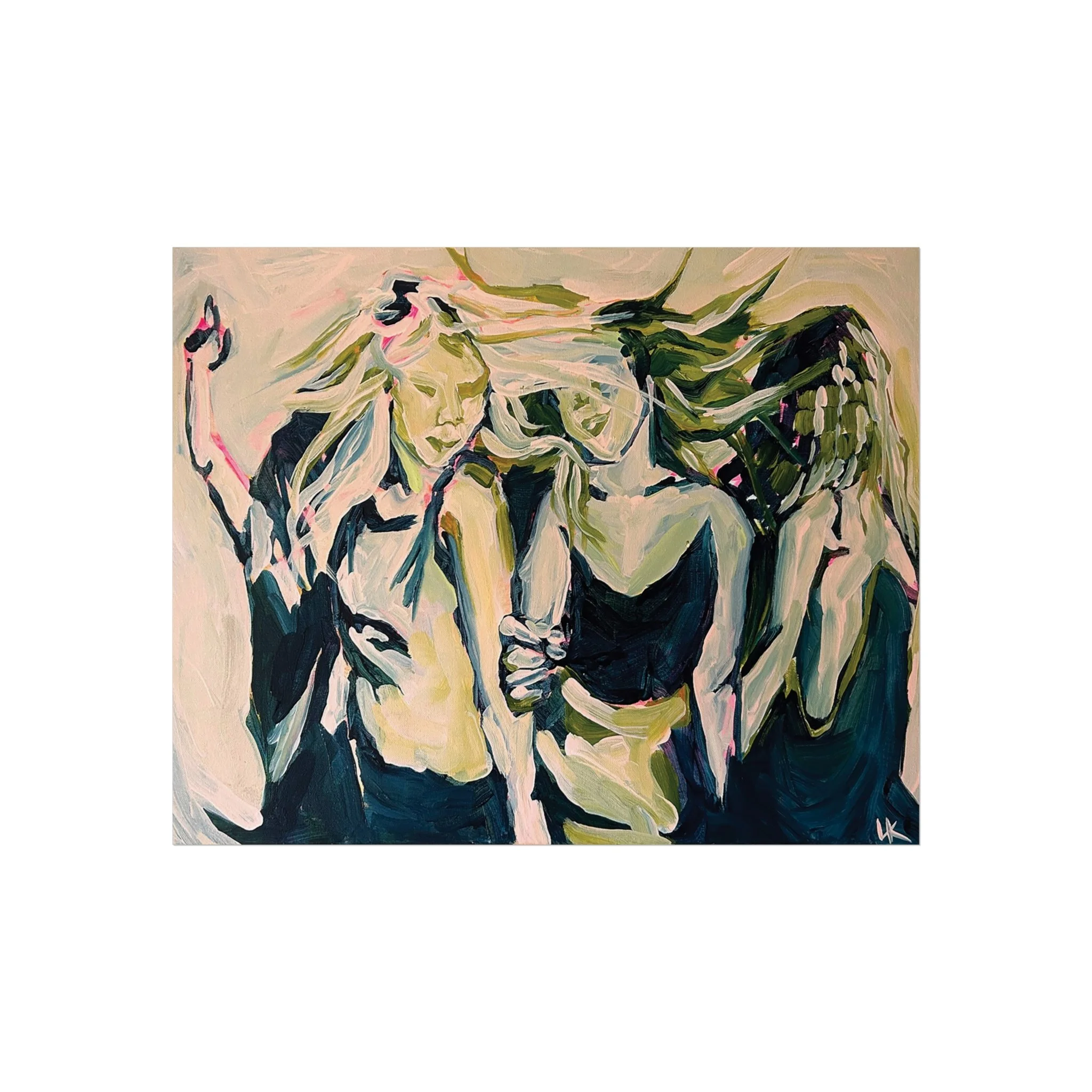 Glow Girls -- Fine Art Print