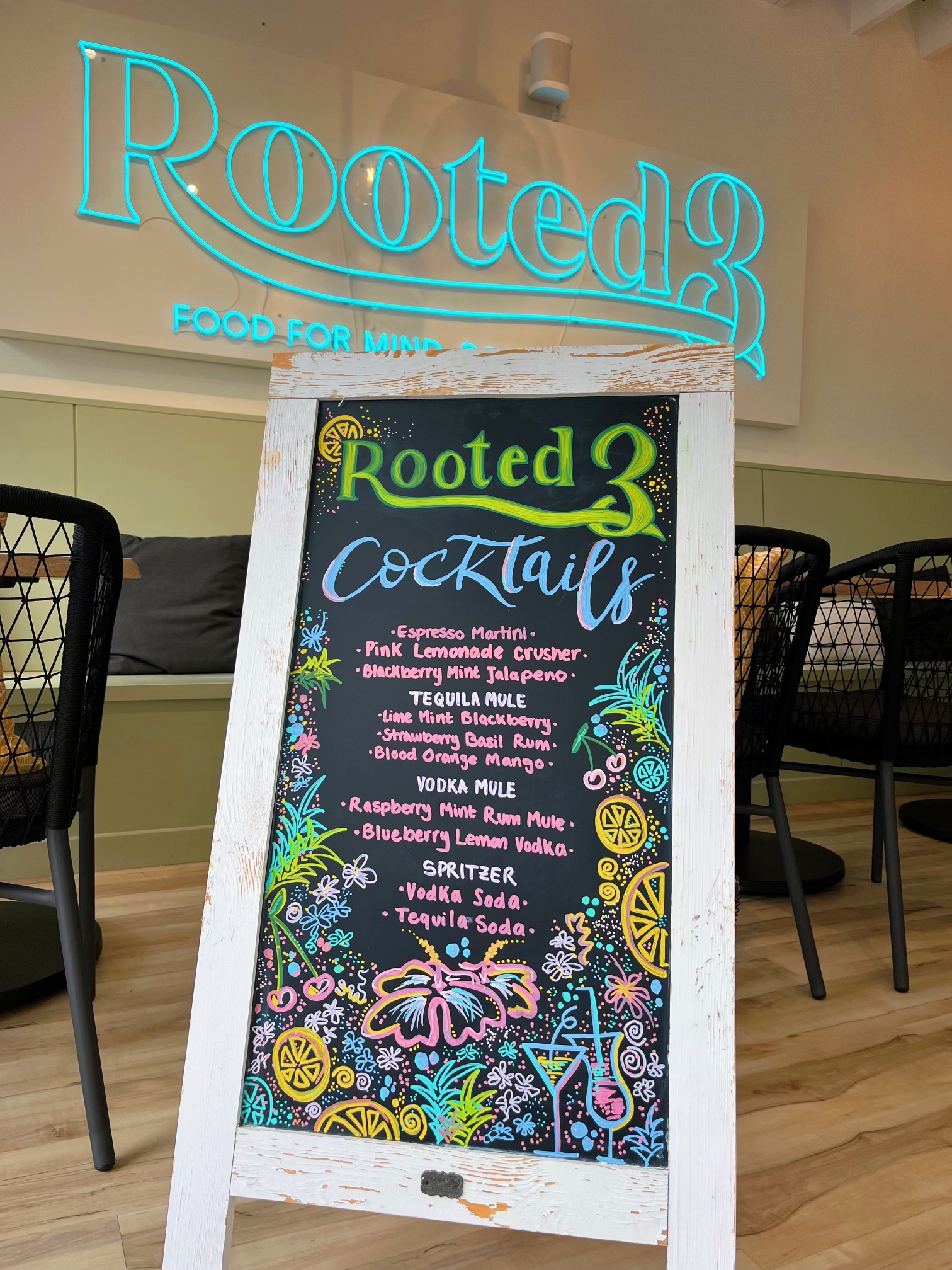 Rooted3 Cocktail Sign
