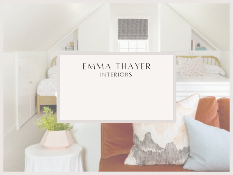 Emma Thayer Interiors Client Information Package