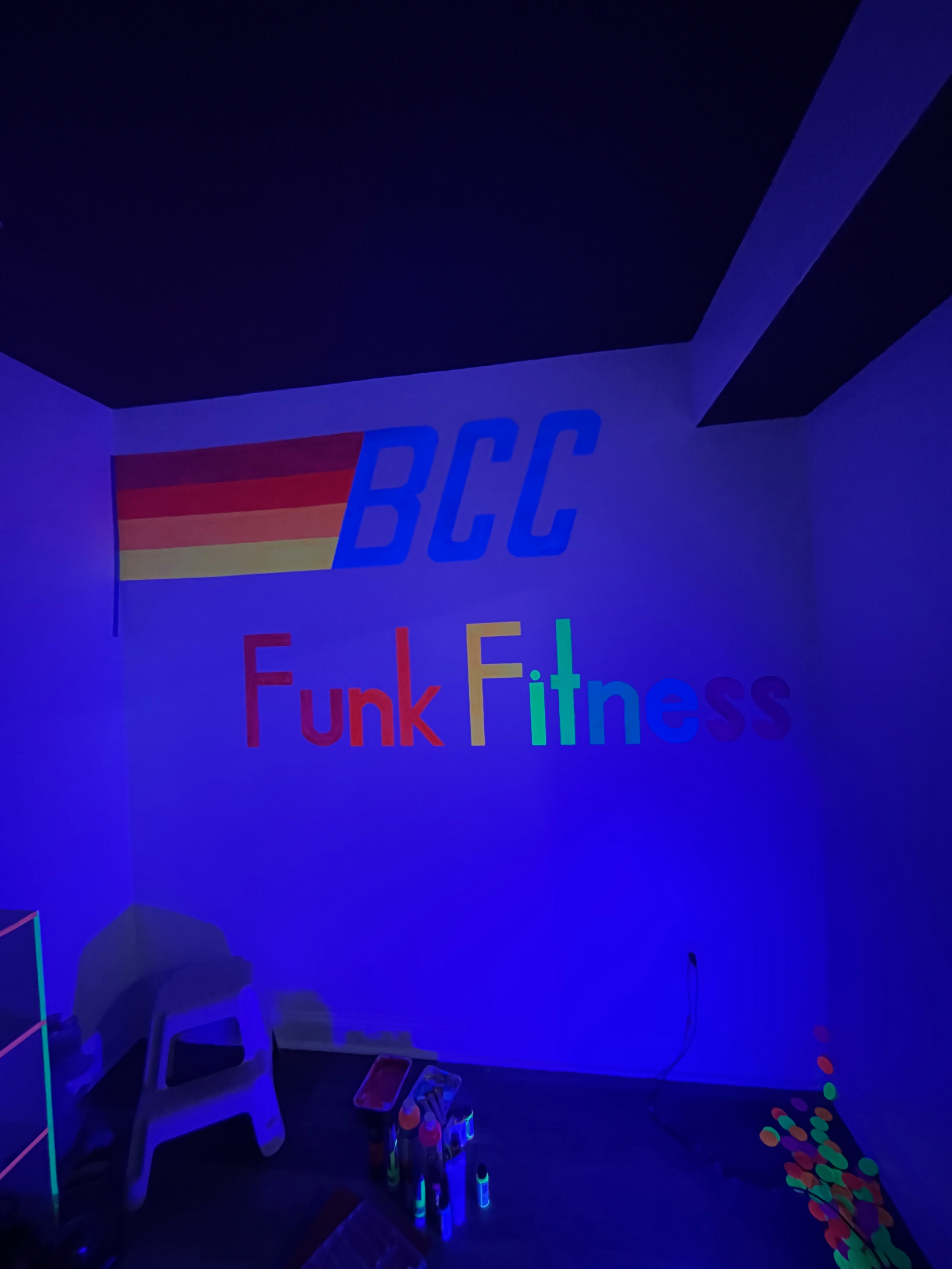 BCC Funk Fitness Mural