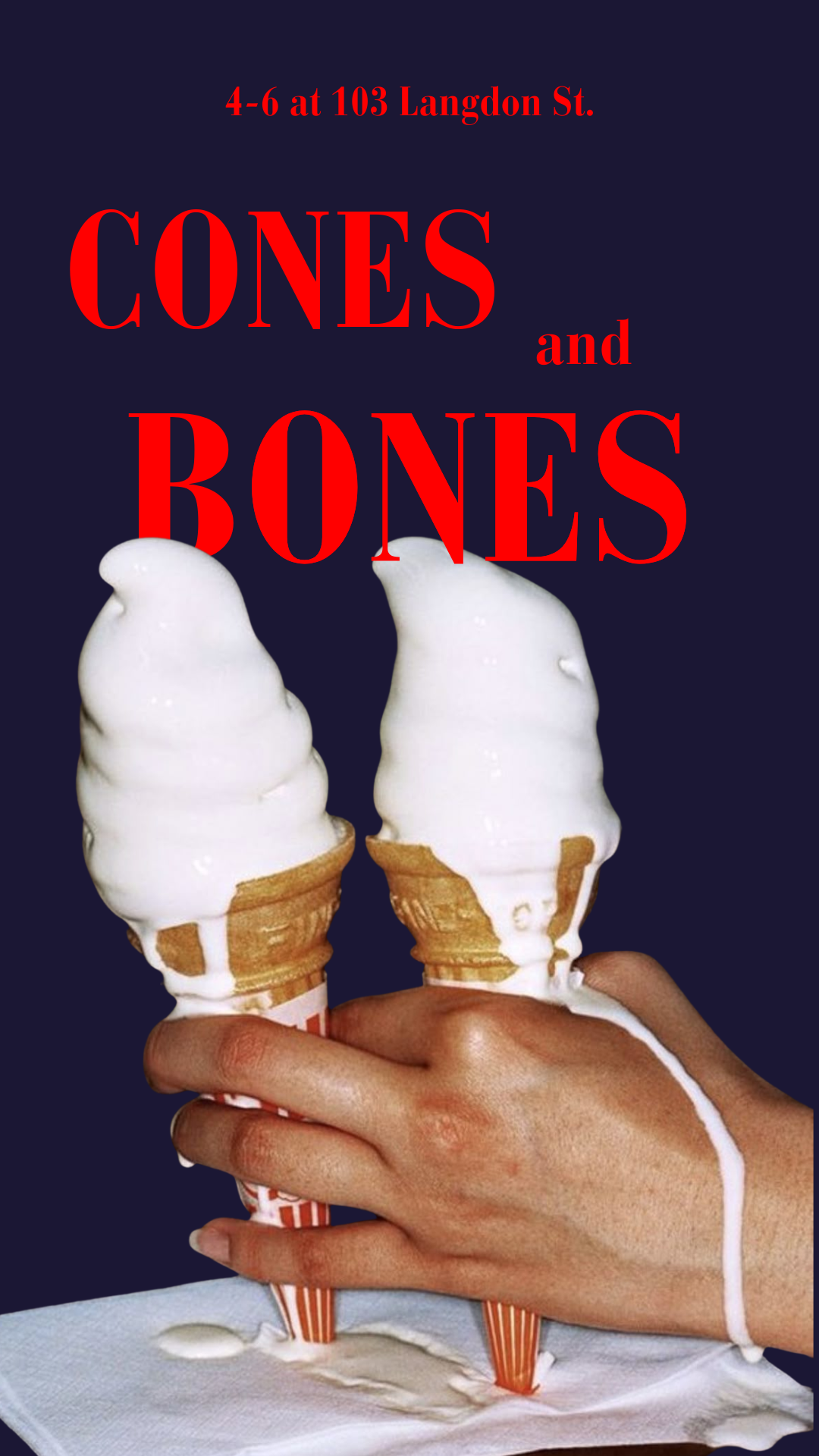 Cones and Bones Flyer