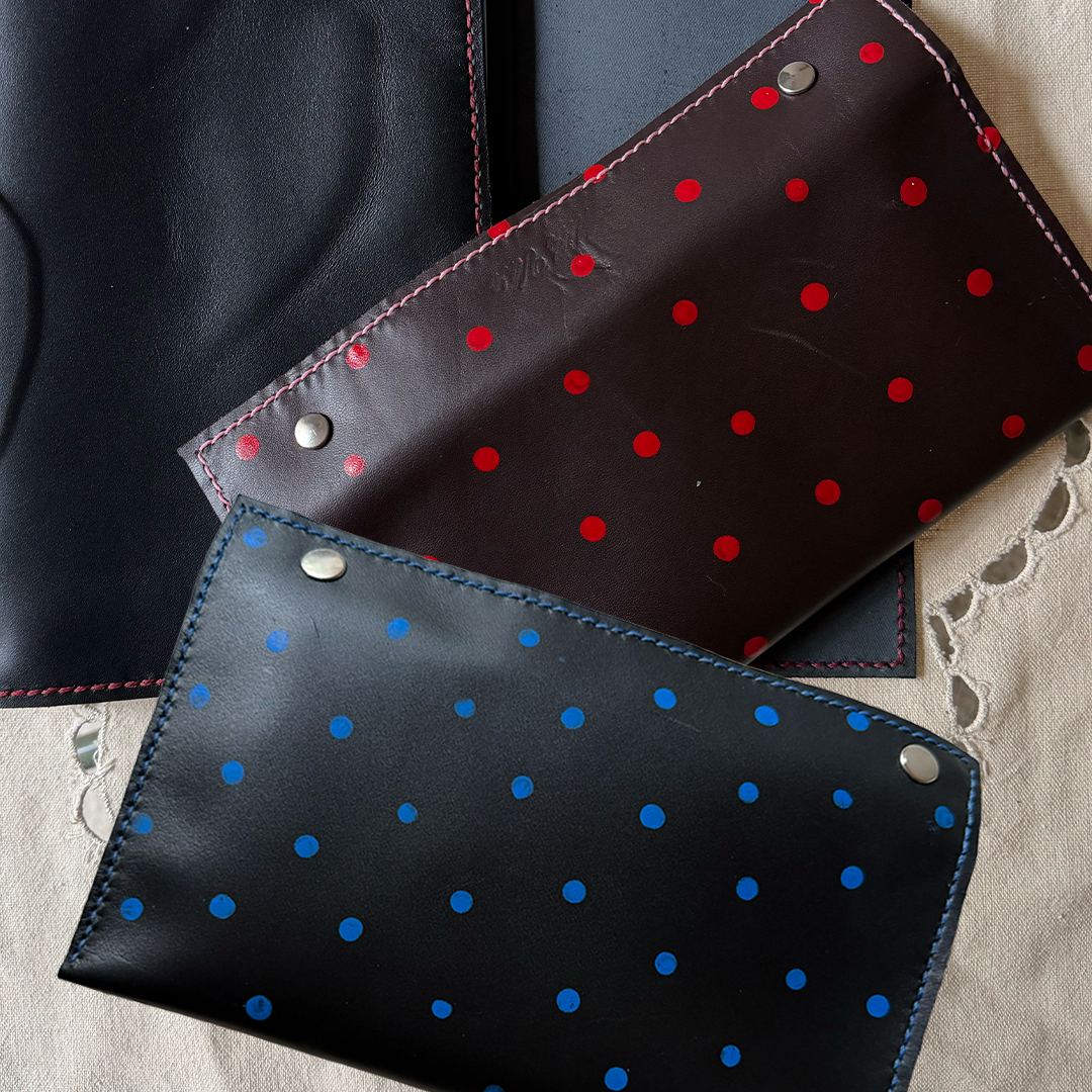 Medium Spotty Pencil Pouches