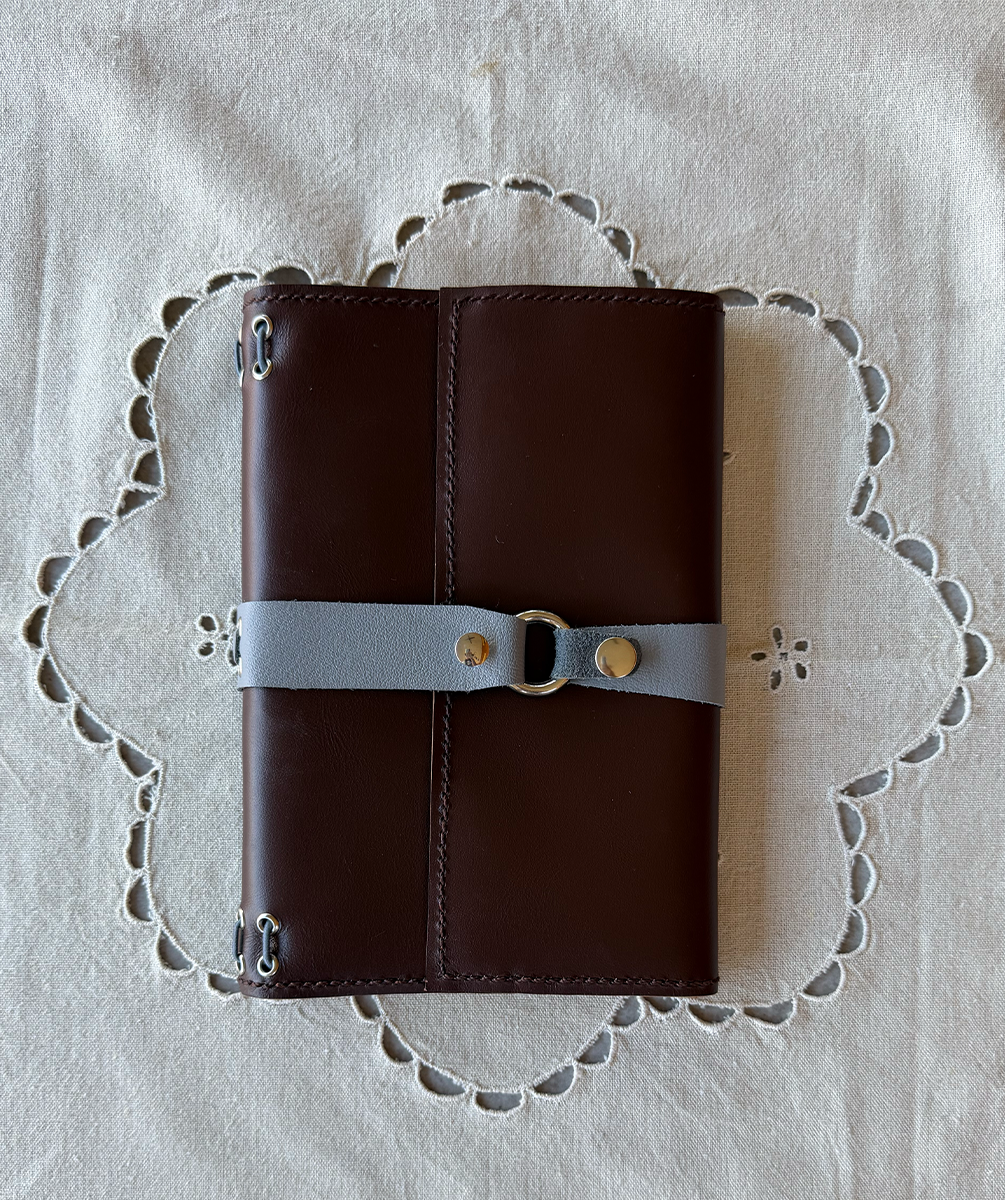 Chocolate Journal with Wrap Clasp
