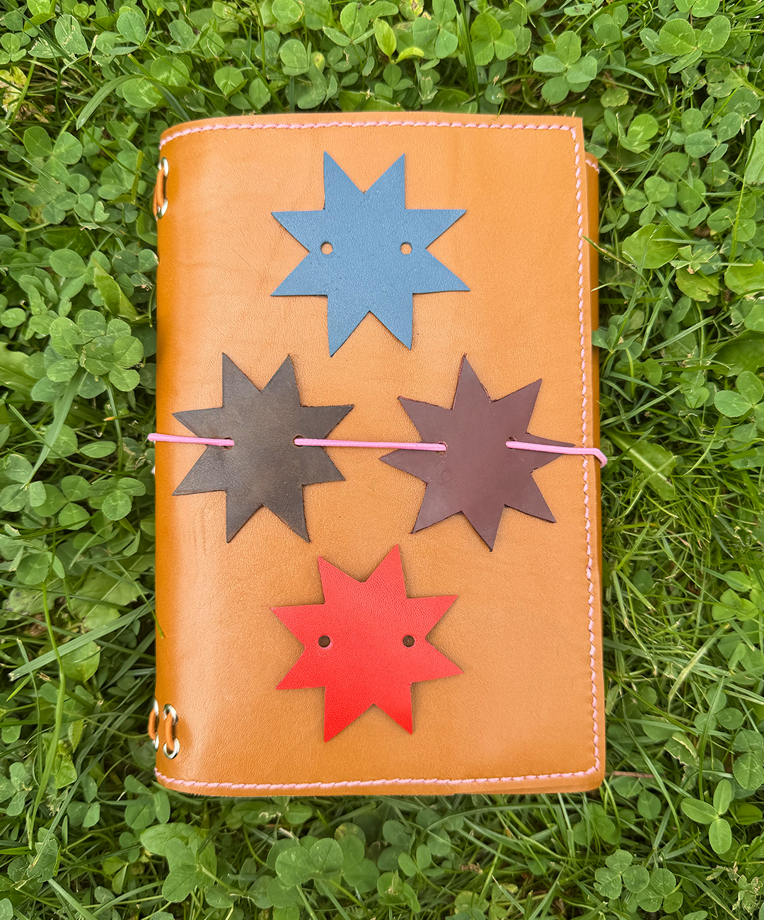 Leather Star Charm