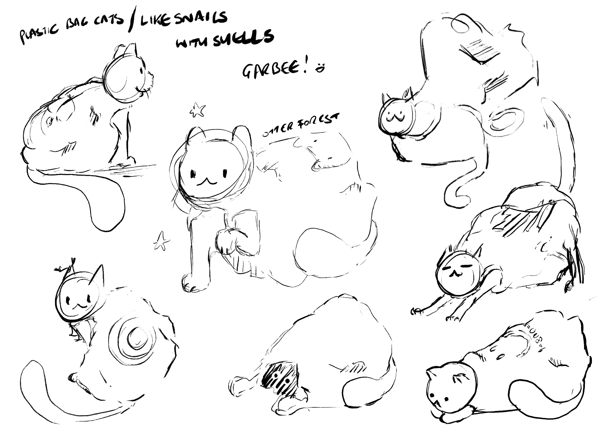 garbee early designs.PNG