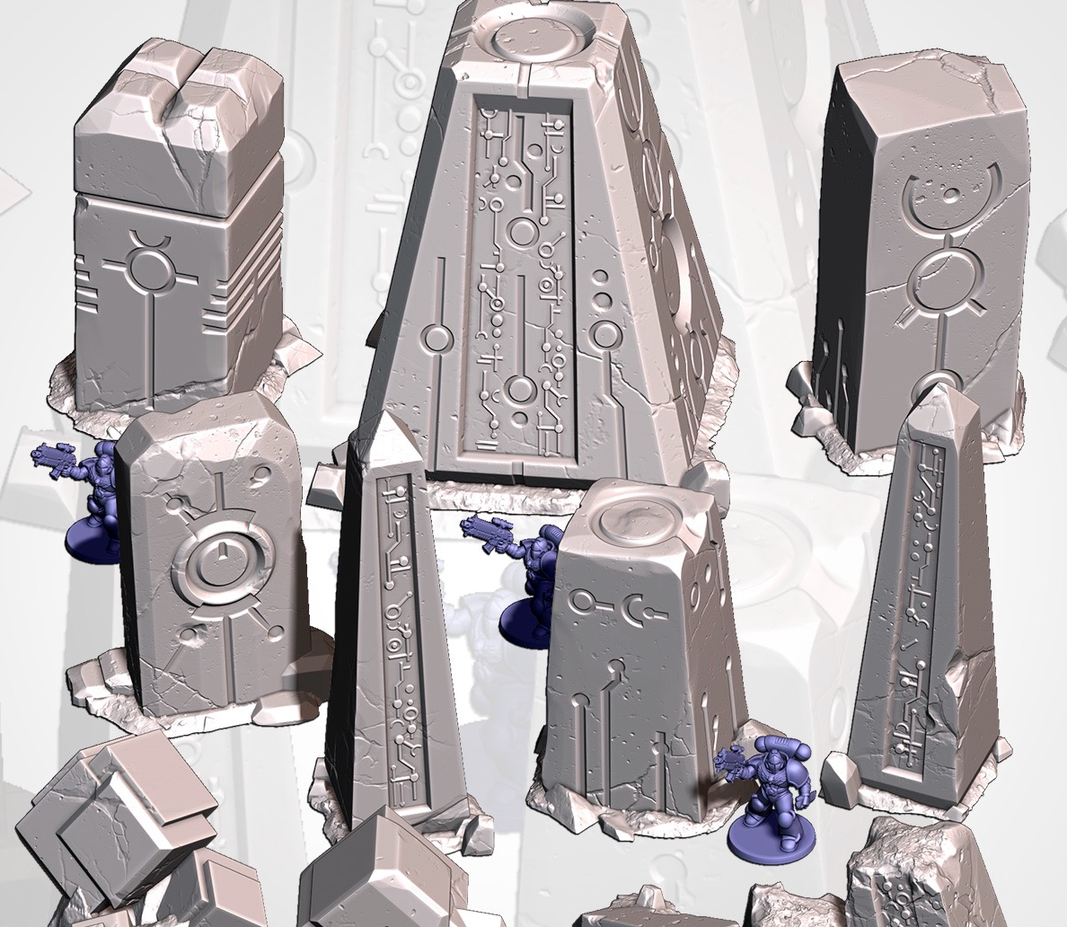 Xenos Monolith Set 1