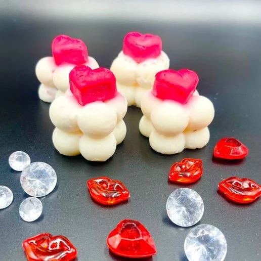 Bubble Hearted Wax Melts Set