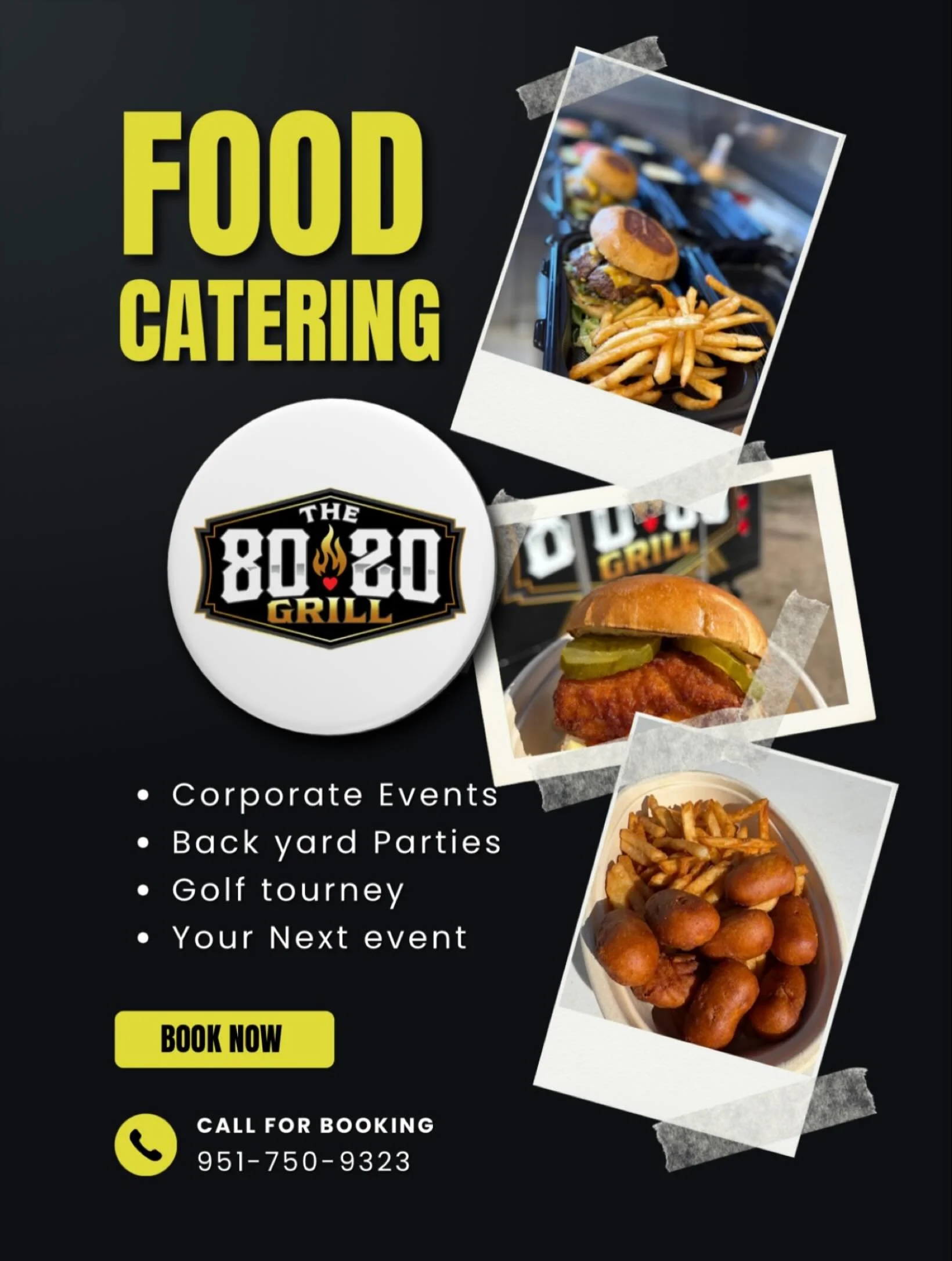 We are a small/ family owned business #burger #begolden #foodtruck #food