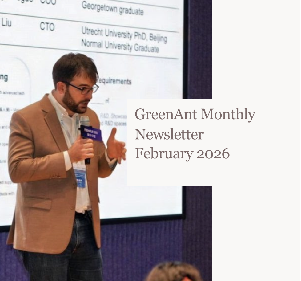 GreenAnt CEO Mario Simmaco pitches