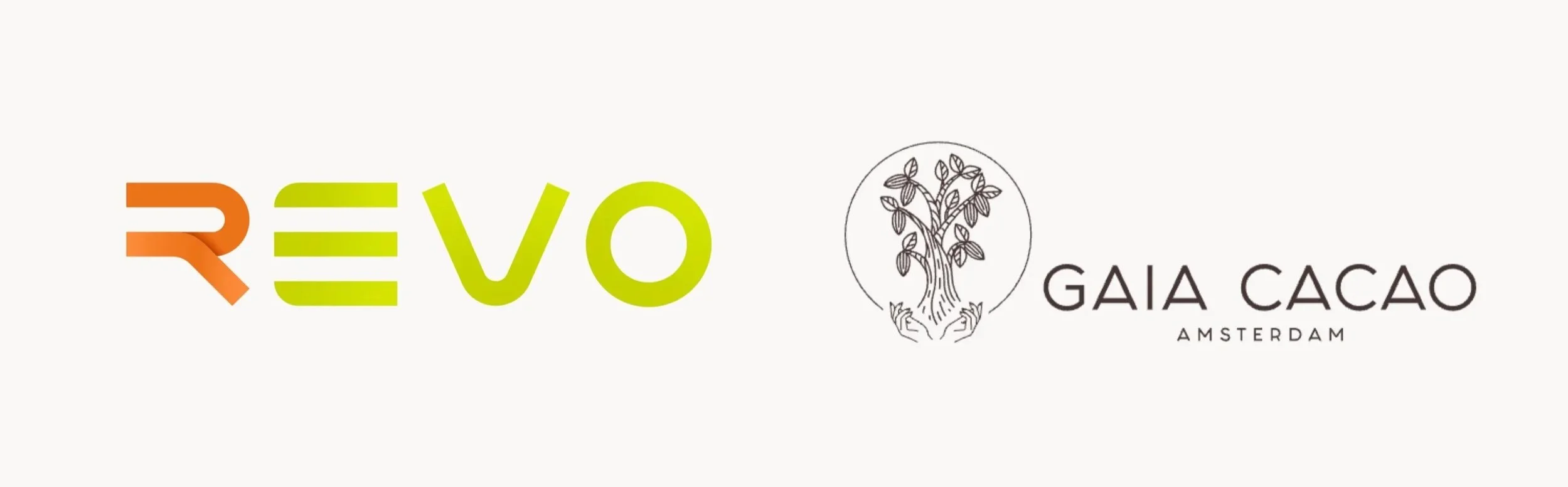 Universita di Pavia and Gaia Cacao partner logos side-by-side