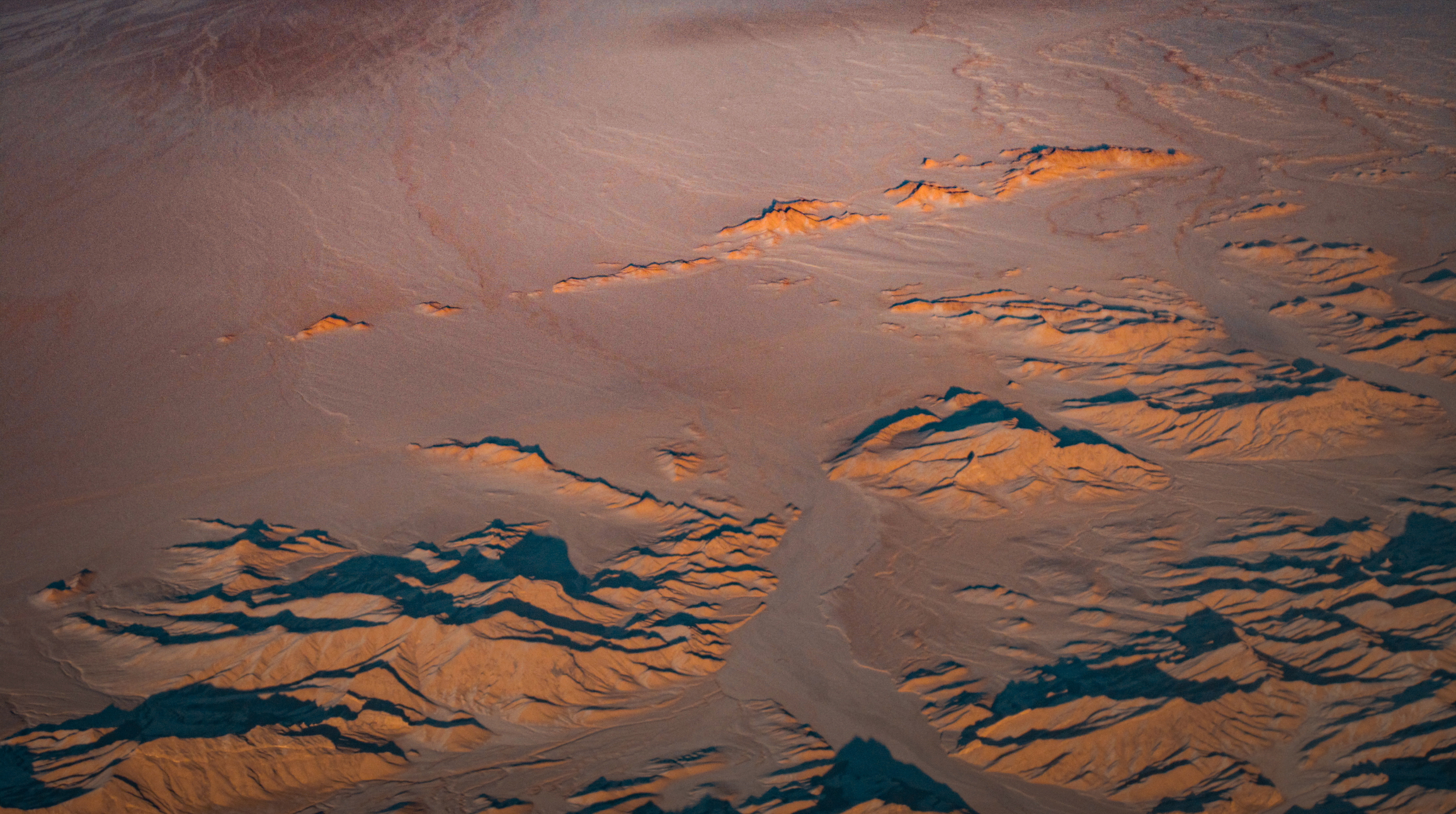 Mountains and dunes