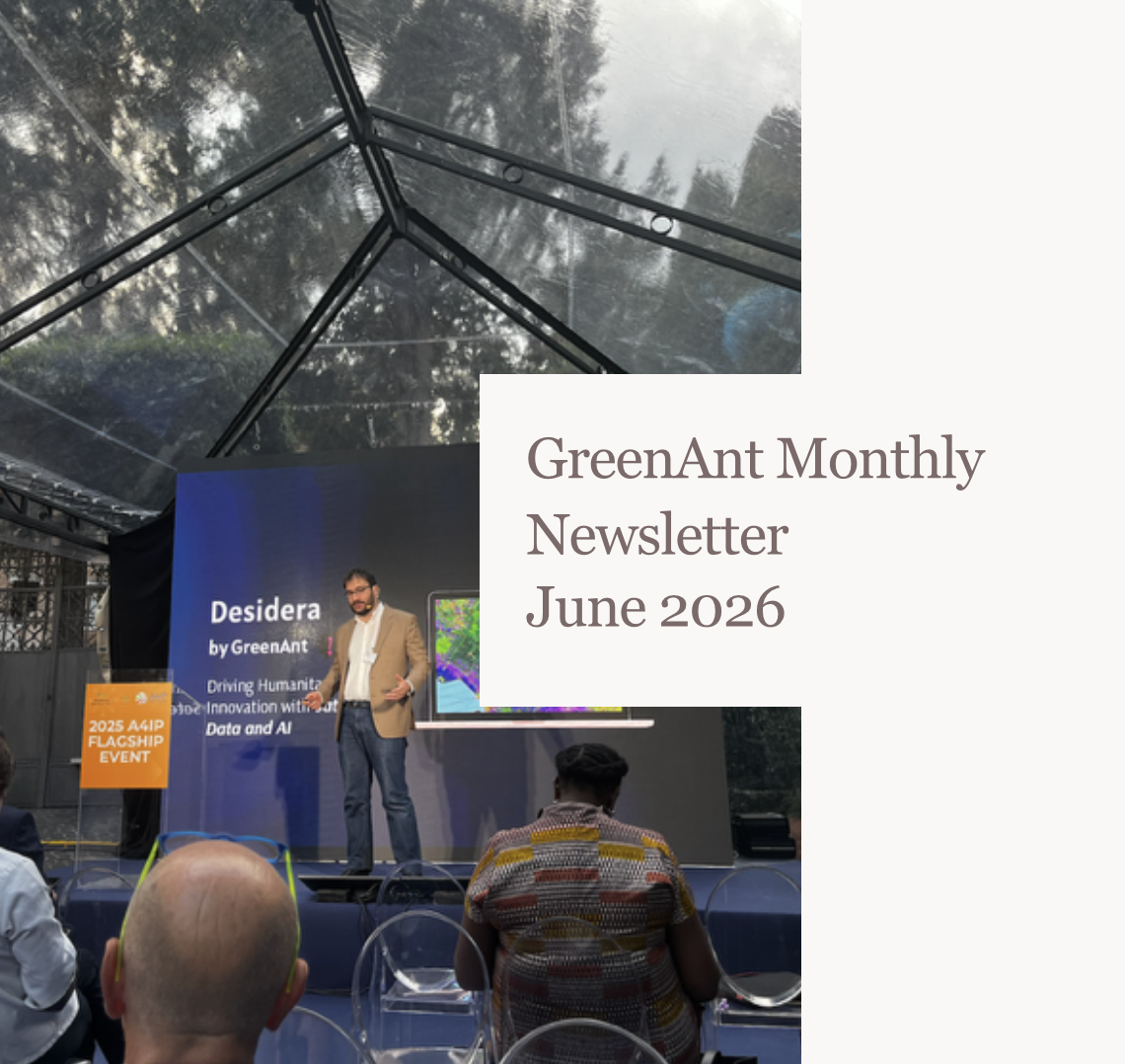GreenAnt CEO Mario Simmaco presents at the 2025 Accelerate for Impact Platform (A4IP) conference