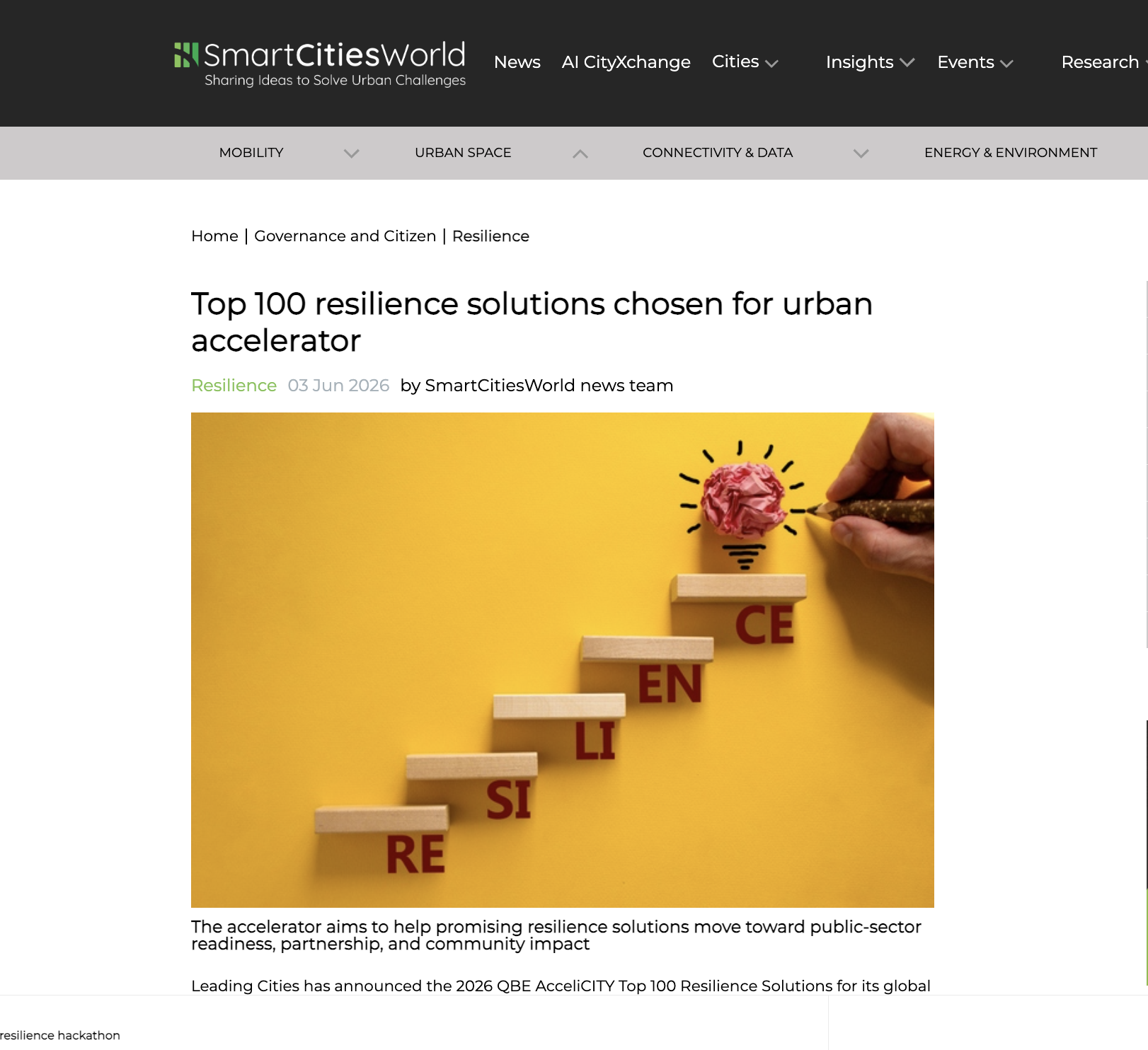 SmartCitiesWorld GreenAnt Article Graphic
