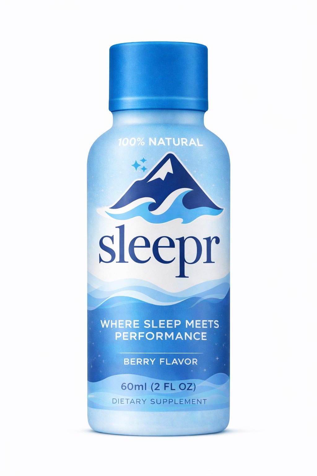 Sleepr Shot- Blueberry Flavor- 12 pack