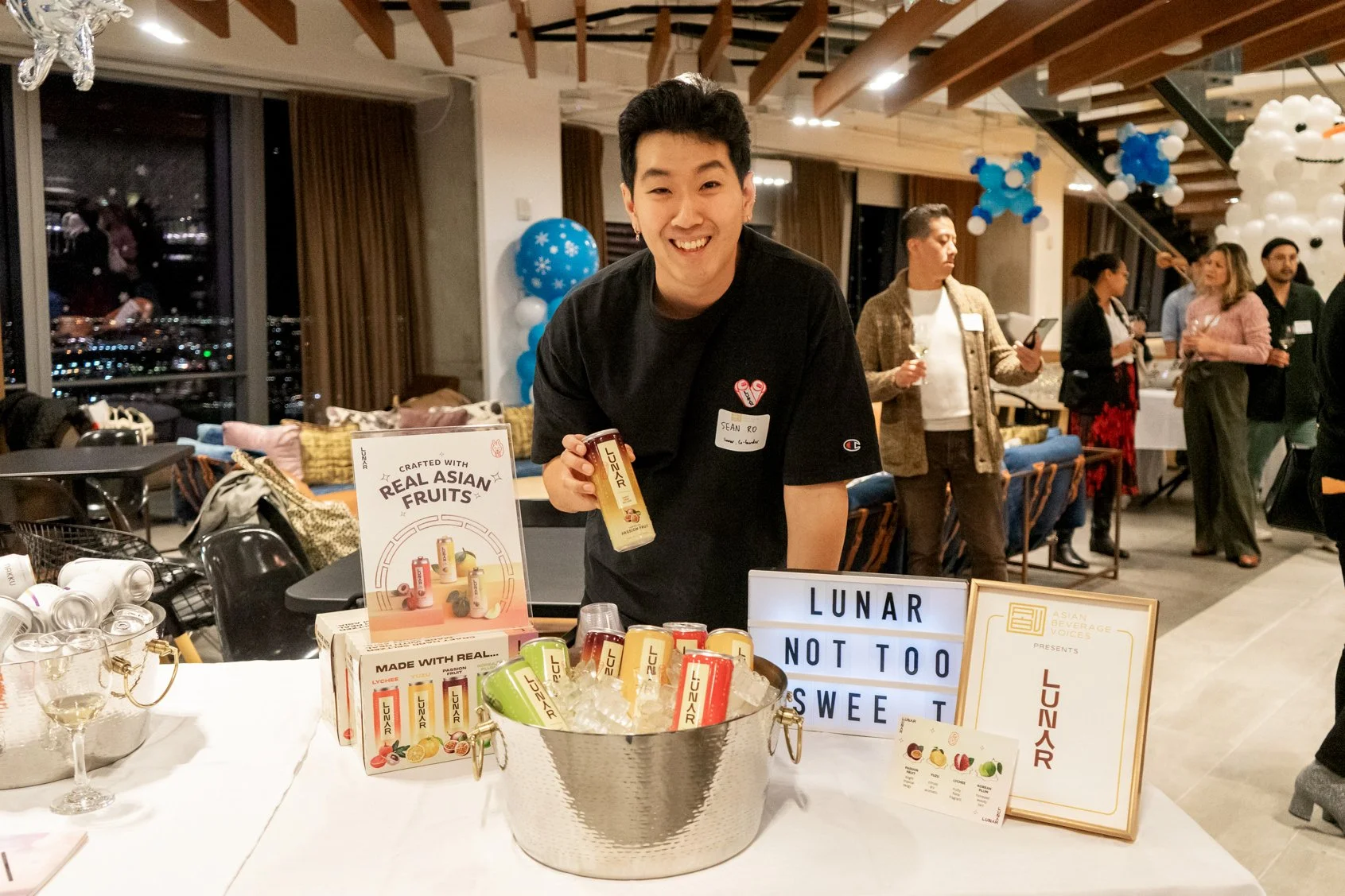Asian Beverage Voices. Founders Tasting. BCG. Lunar Seltzer
