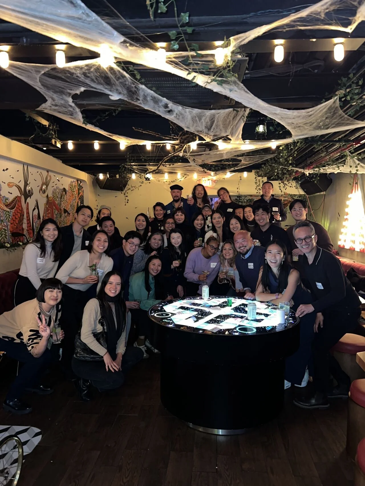 Asian Beverage Voices. Fall Gathering. Basement Bar