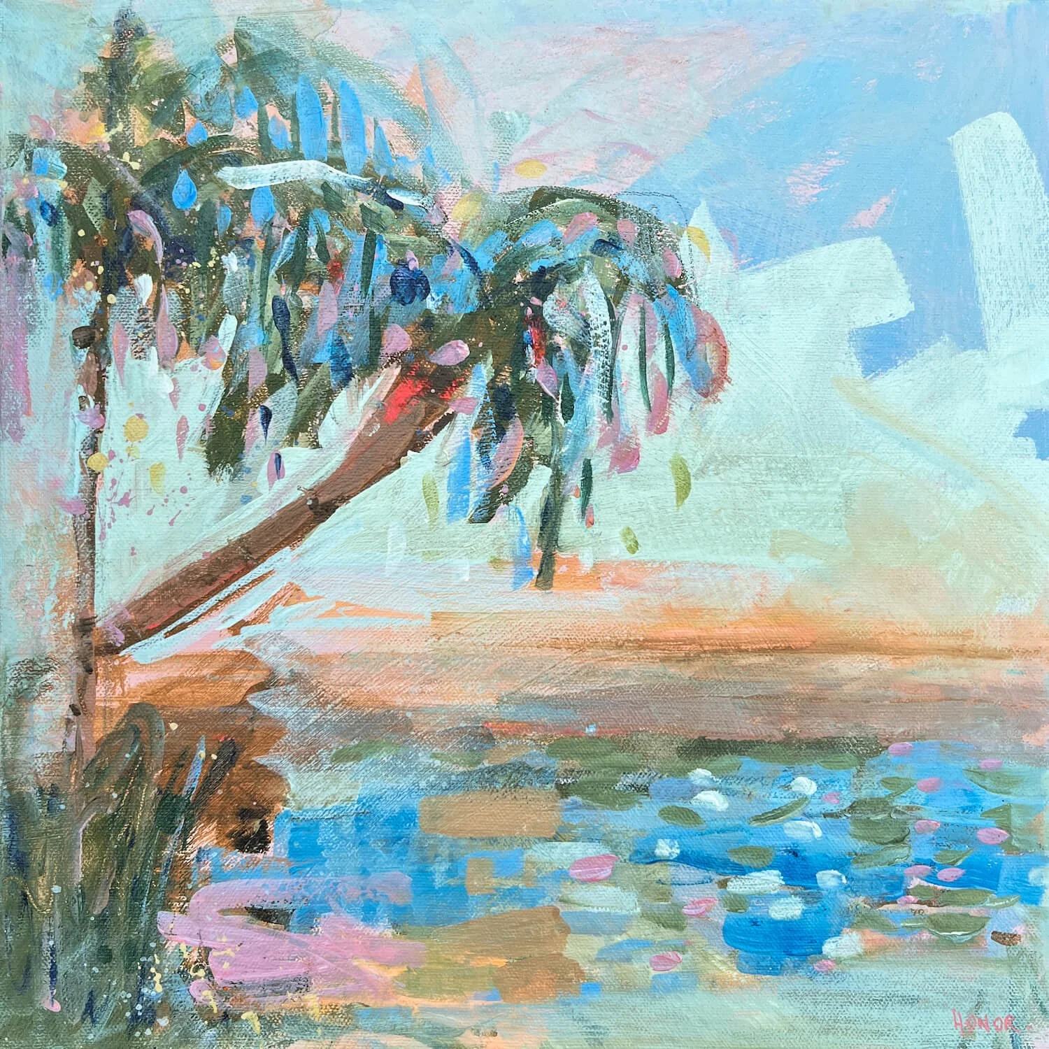 Honor Bowden Australian Artist Palm Tree Paintings1.jpg