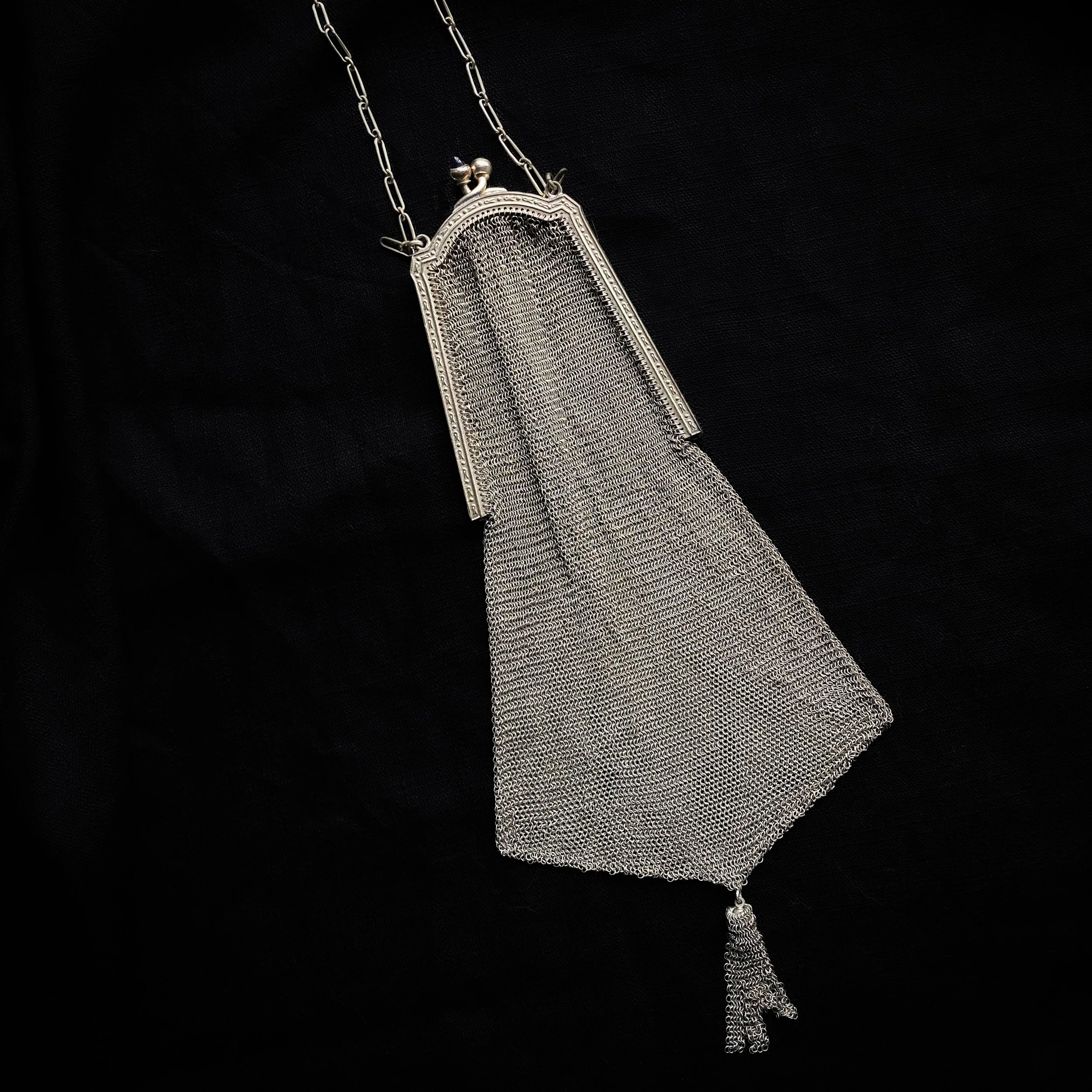 1920s Silver Bag