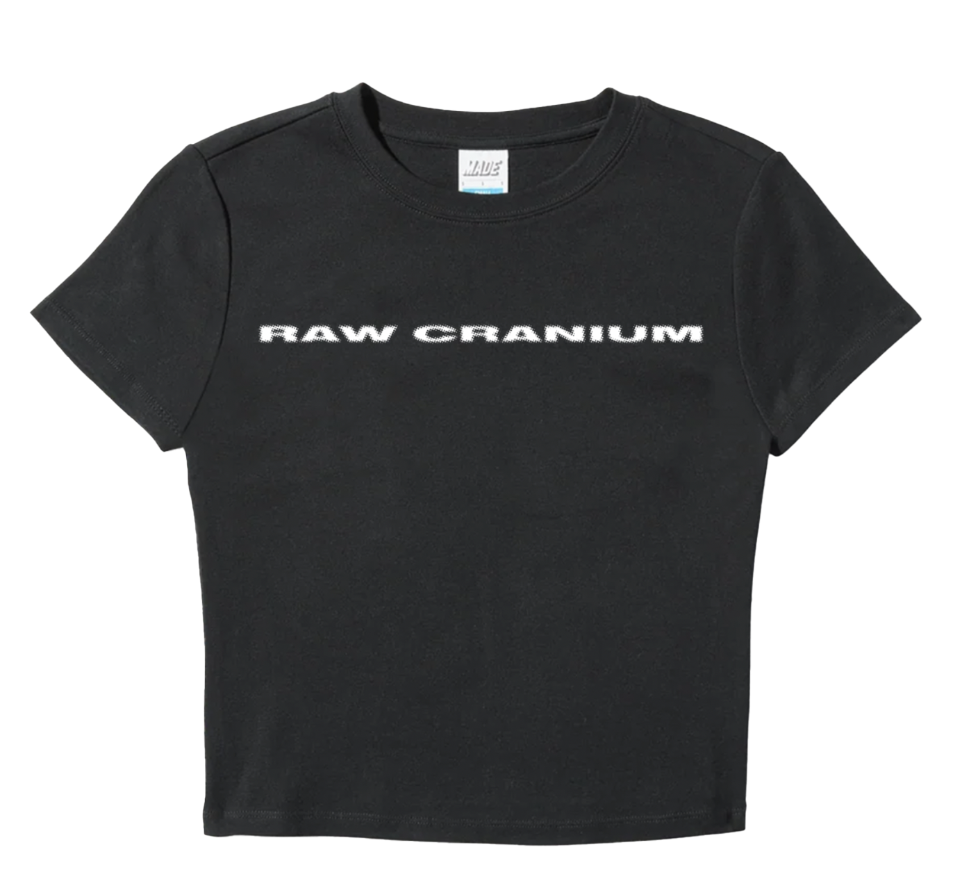 Raw Cranium Black Baby Tee
