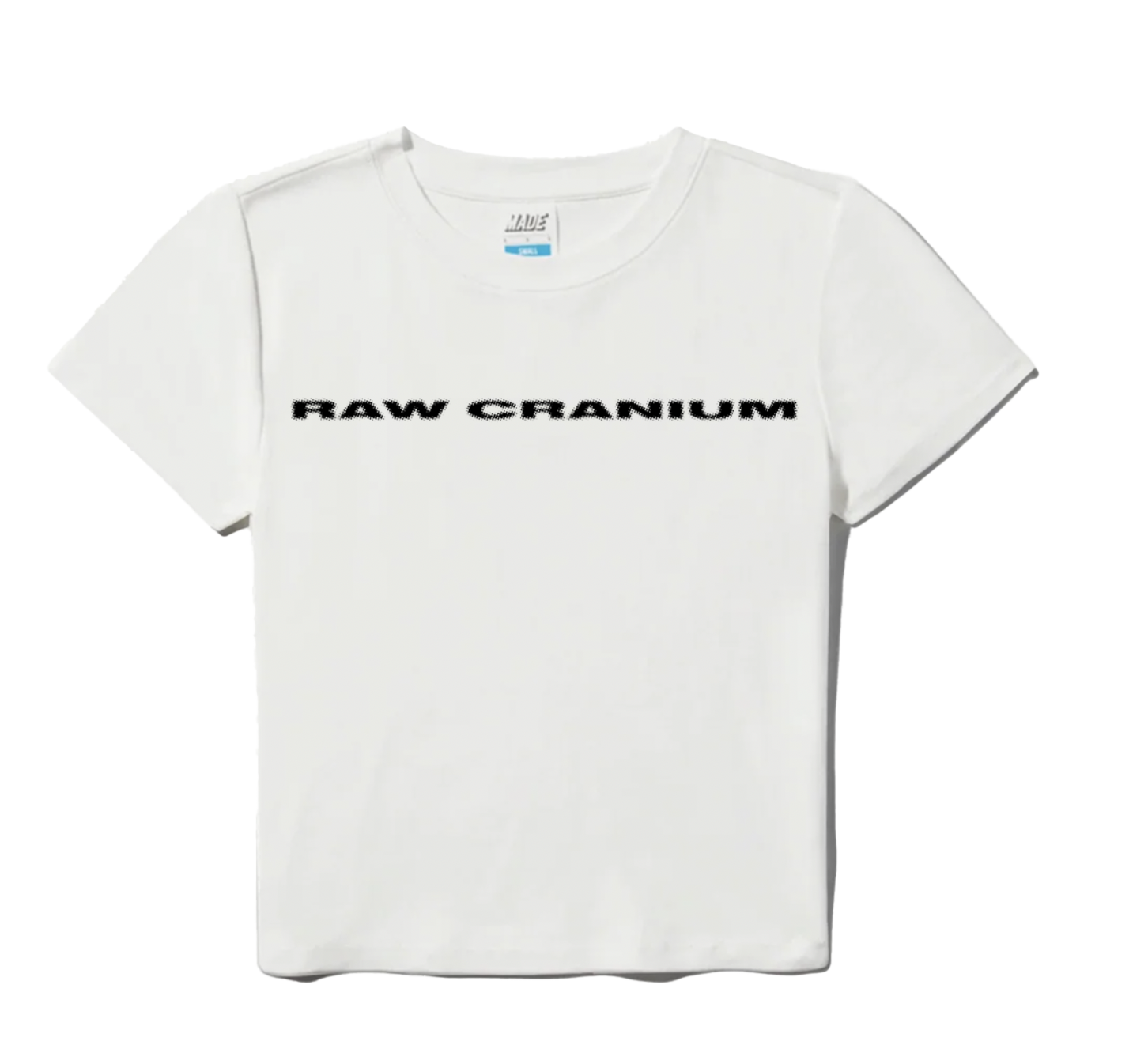 Raw Cranium White Baby Tee