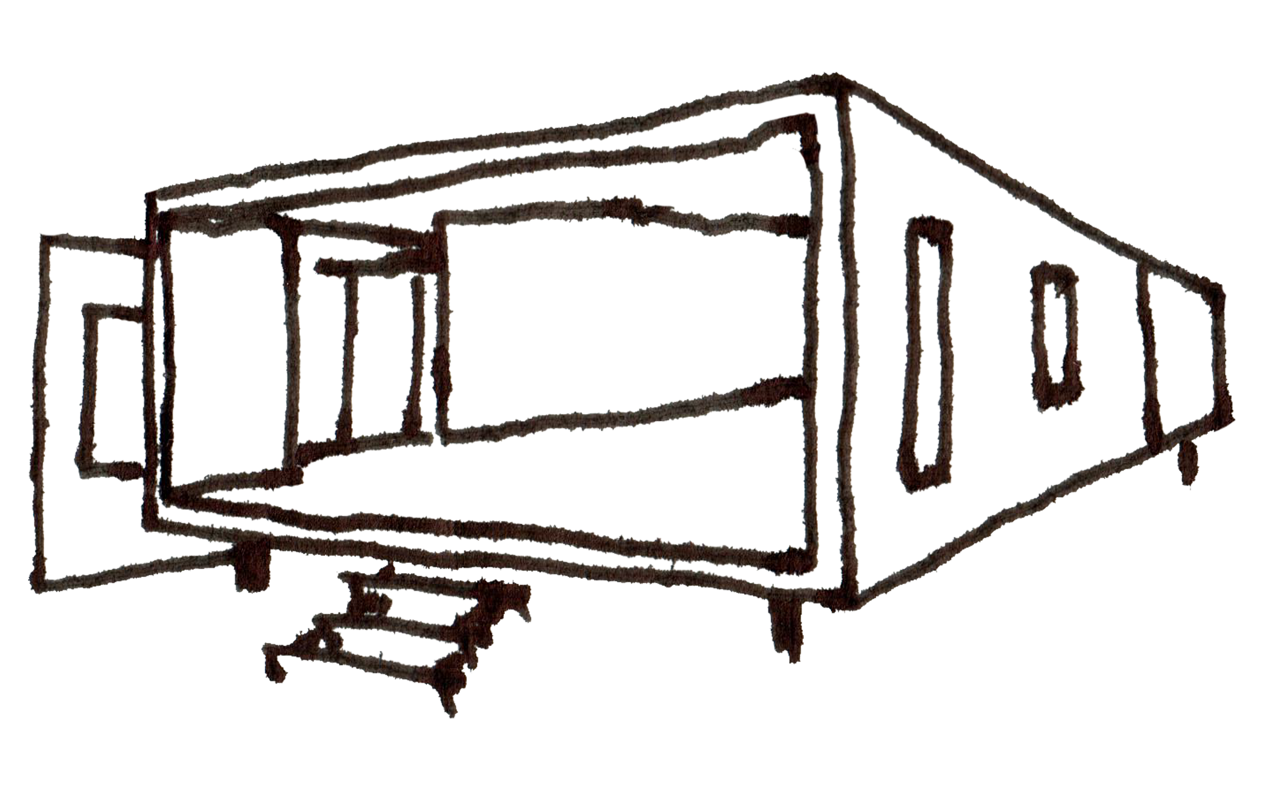 Sketch representing potential building