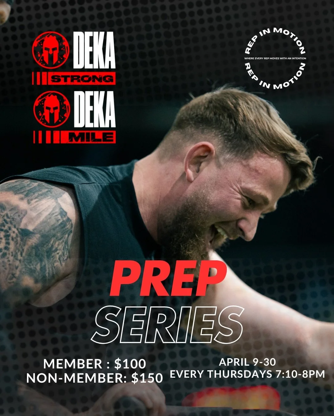Preparing for DEKA or HYROX?

We got you! Whether you&rsquo;re gearing up for race day or just want to experience DEKA or HYROX Training, this Foundation series is for you!

Grab a partner or do it SOLO!

SPOTS ARE LIMITED! LINK IN BIO to save your s