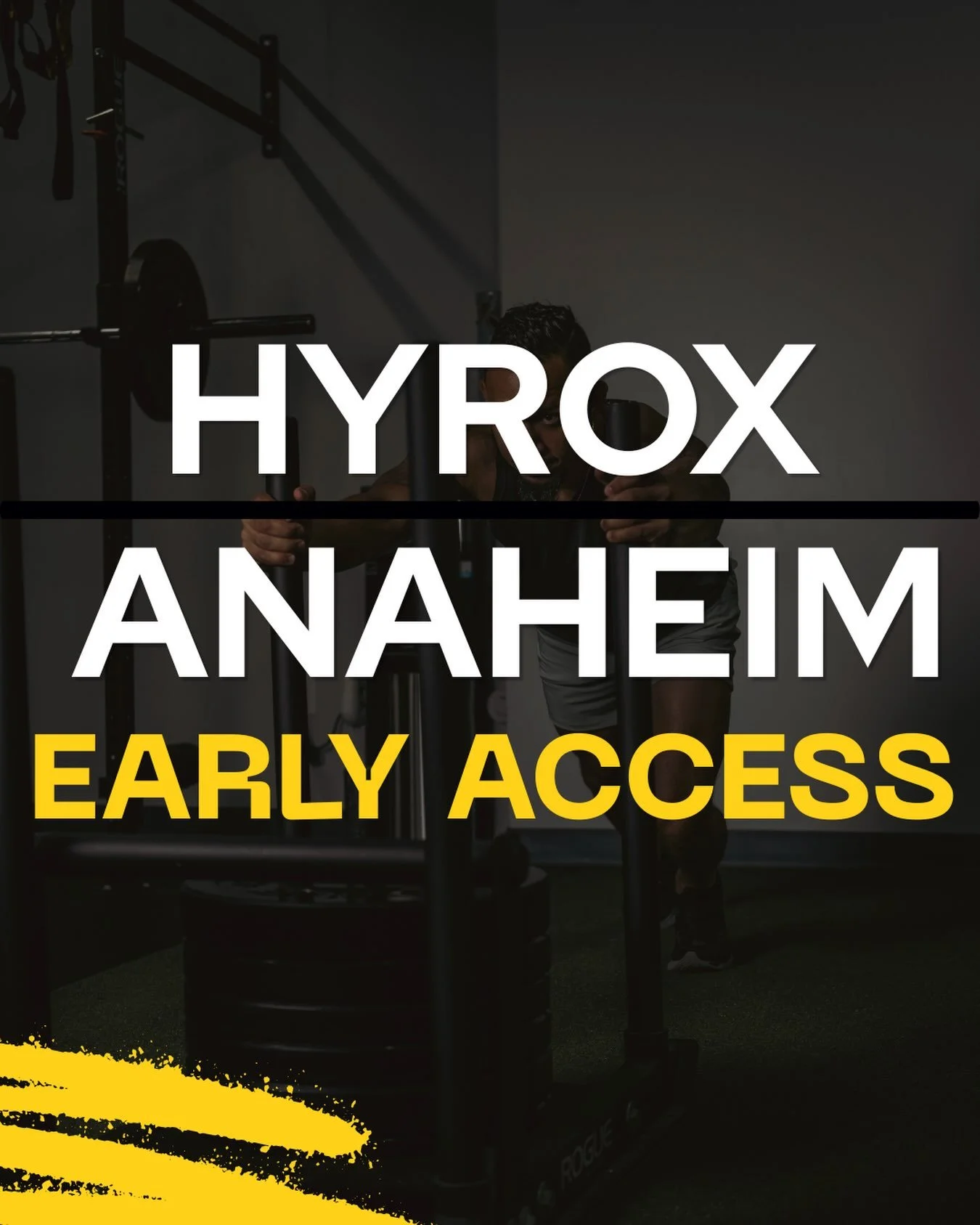 🚨 HYROX EARLY ACCESS 🚨

REP IN MOTION Fam, we are excited to share the early access code for HYROX ANAHEM 🏁

DM us &ldquo;HYROX&rdquo; and we&rsquo;ll send you more info on how to get your early access code!

Eligibility Requirements:
✅ Must be a 