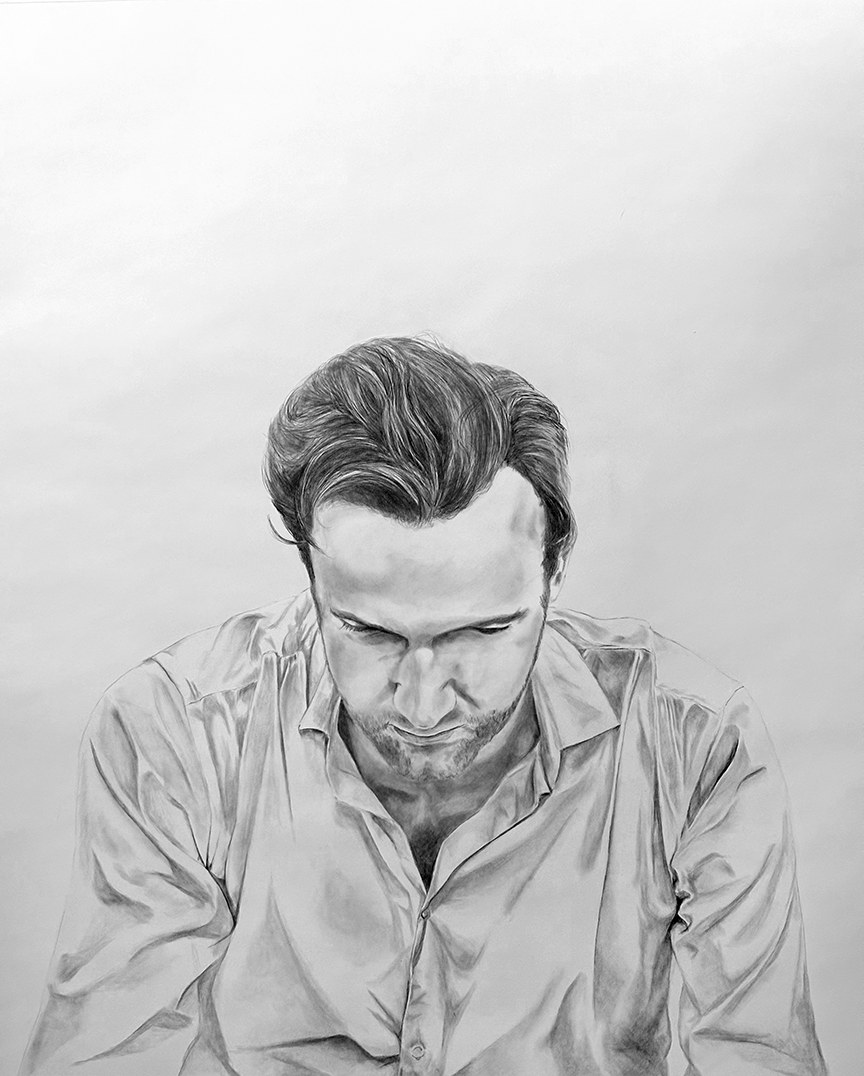 From the "Strangers" series - 34" x 44" - 2024 