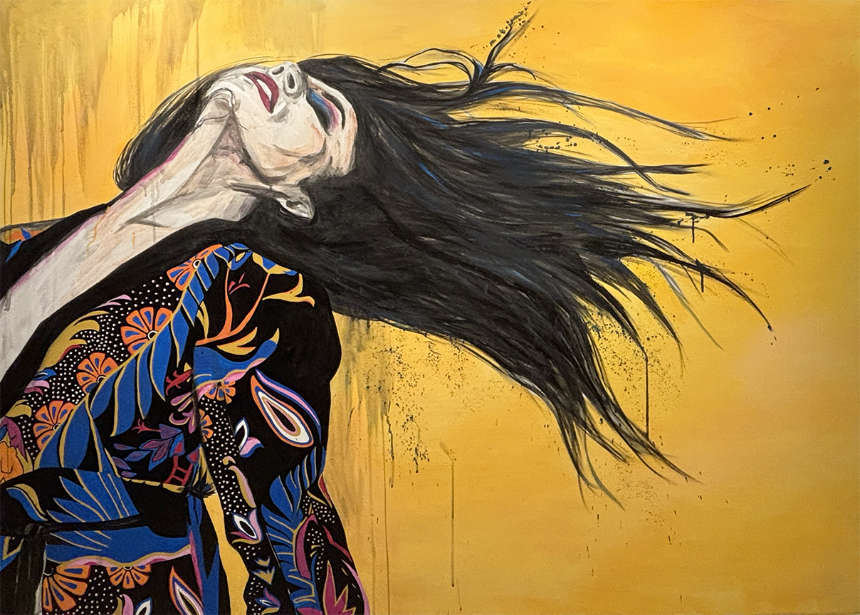 Atlanta (Tara Dancing) - 66" x 47" - 2025