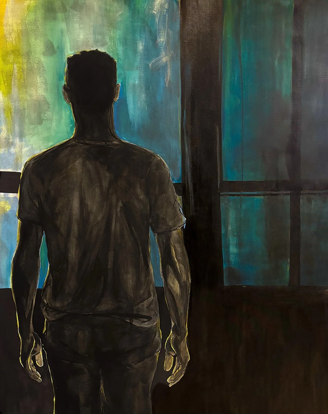 Cascade - 36" x 46" - 2025