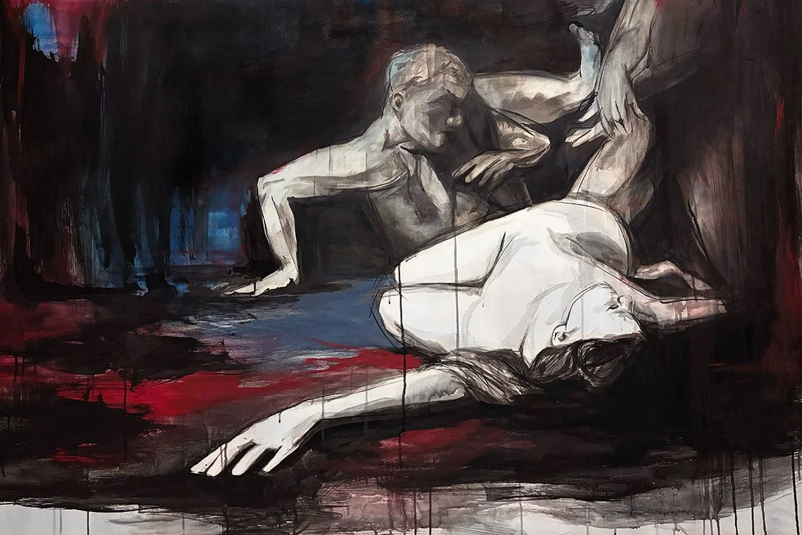 These Are the Things I Think About When I Think About America II - 66" x 47" - 2025